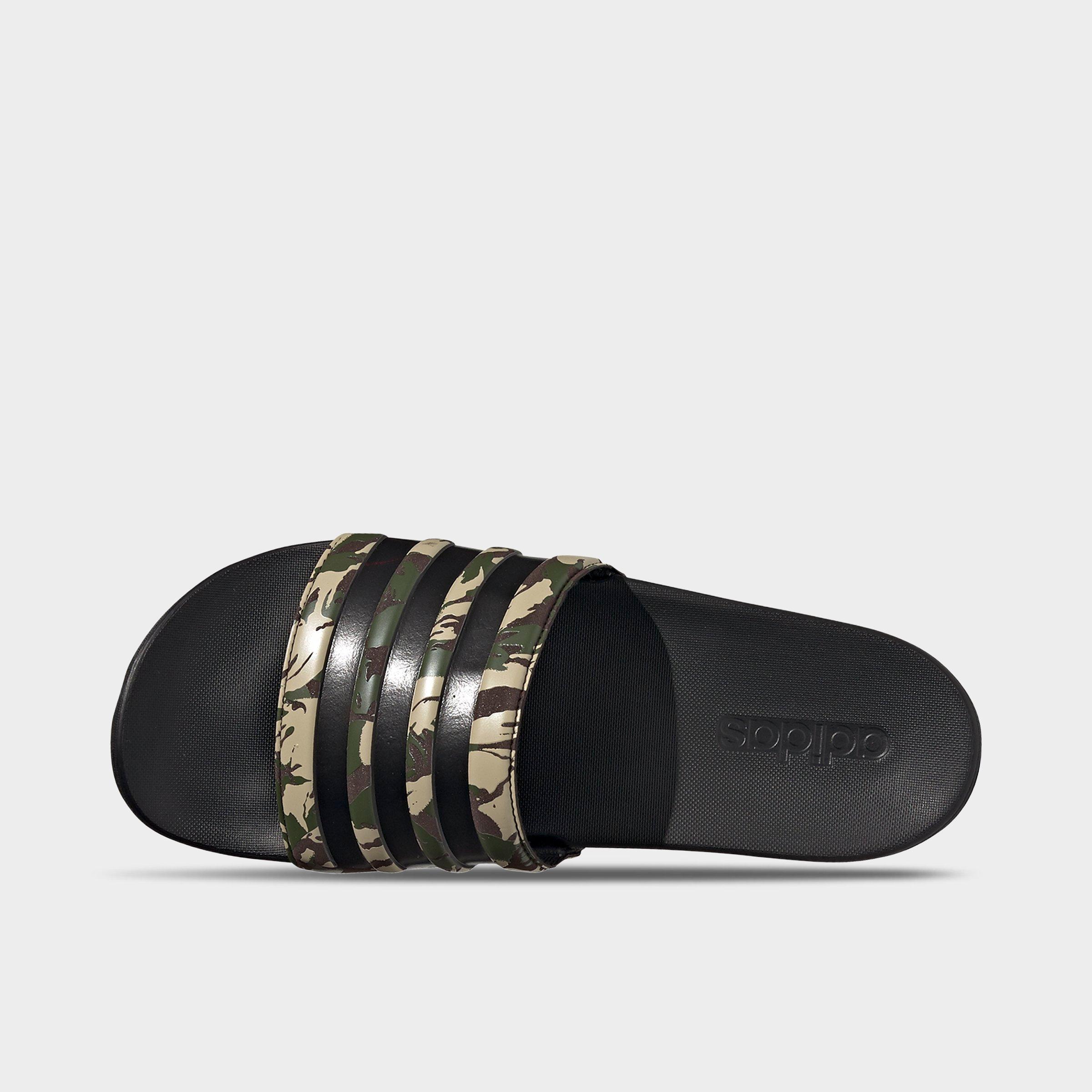 men's adilette comfort slide sandals from finish line