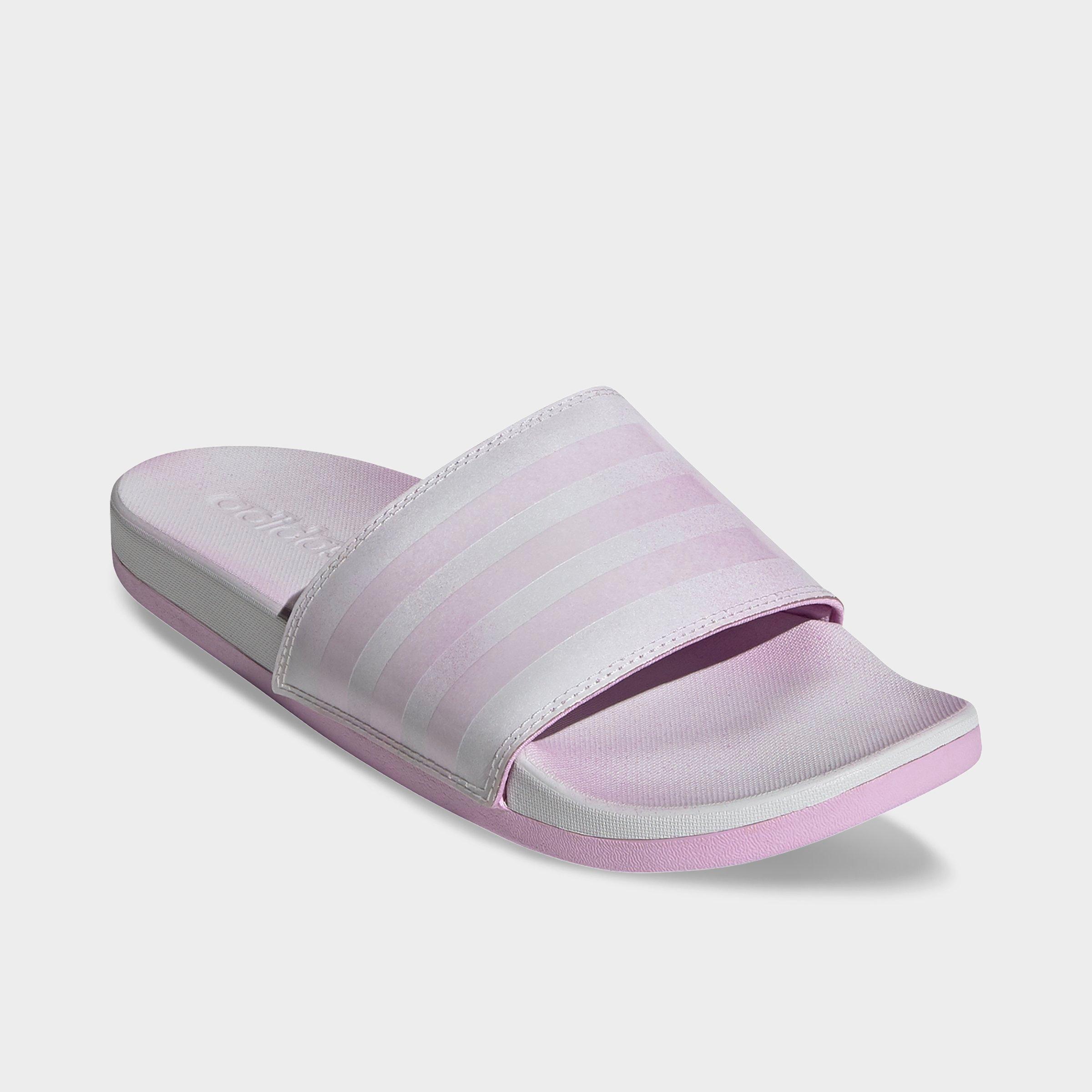 adilette comfort slides grey three