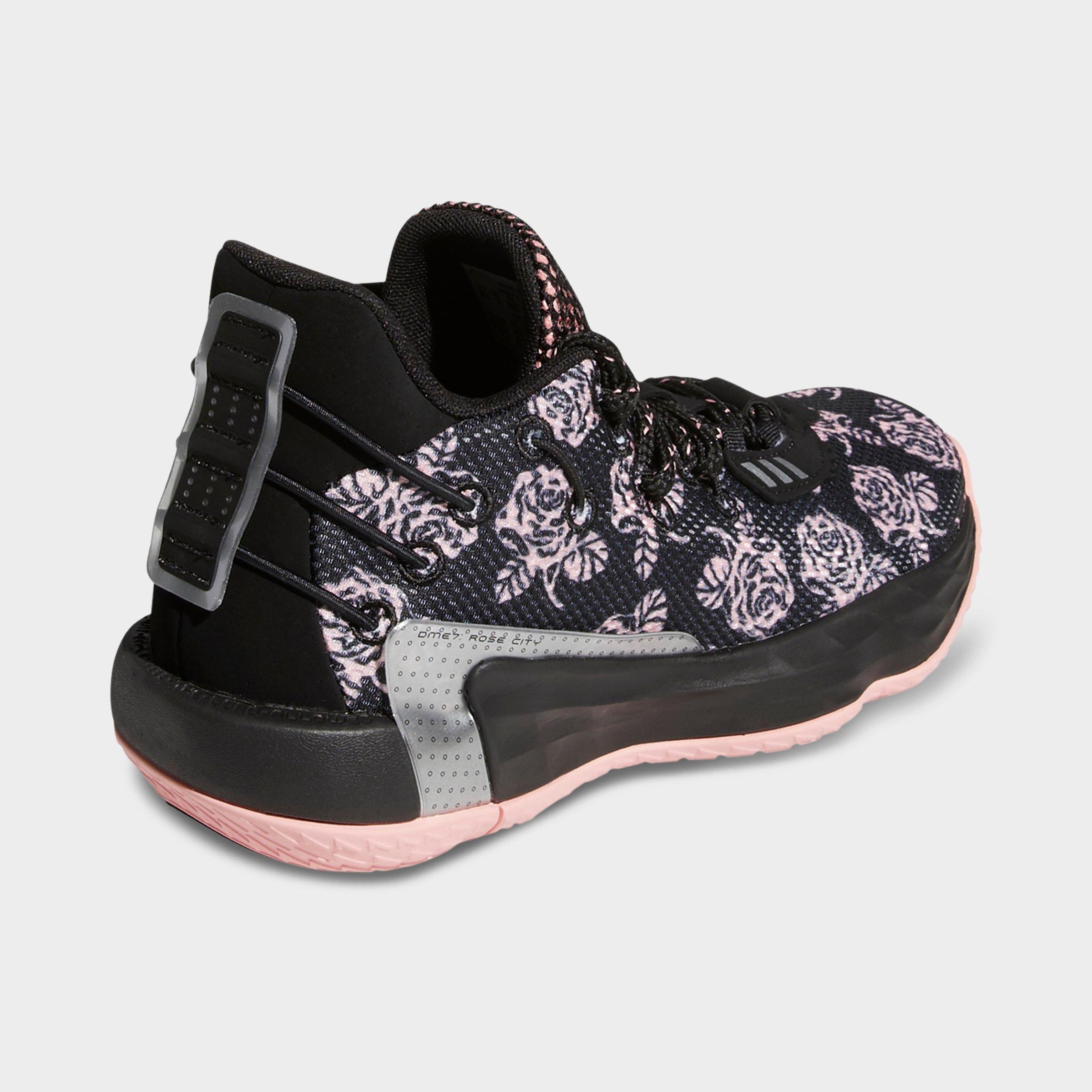 floral basketball shoes