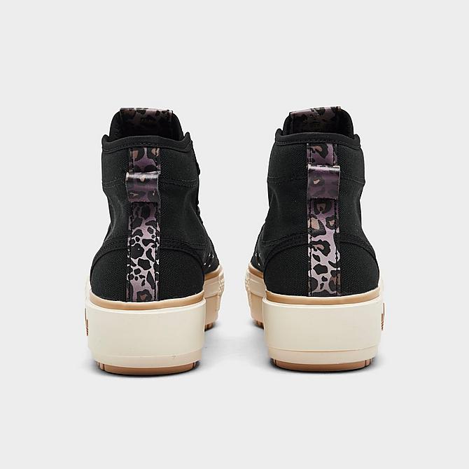 Left view of Women's adidas Originals Nizza Trek Sneaker Boots in Black/Magic Beige/Cream White Click to zoom