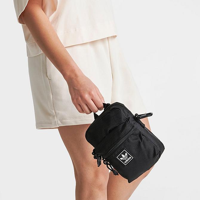 Back view of adidas Originals Utility Festival Bag in Black Click to zoom