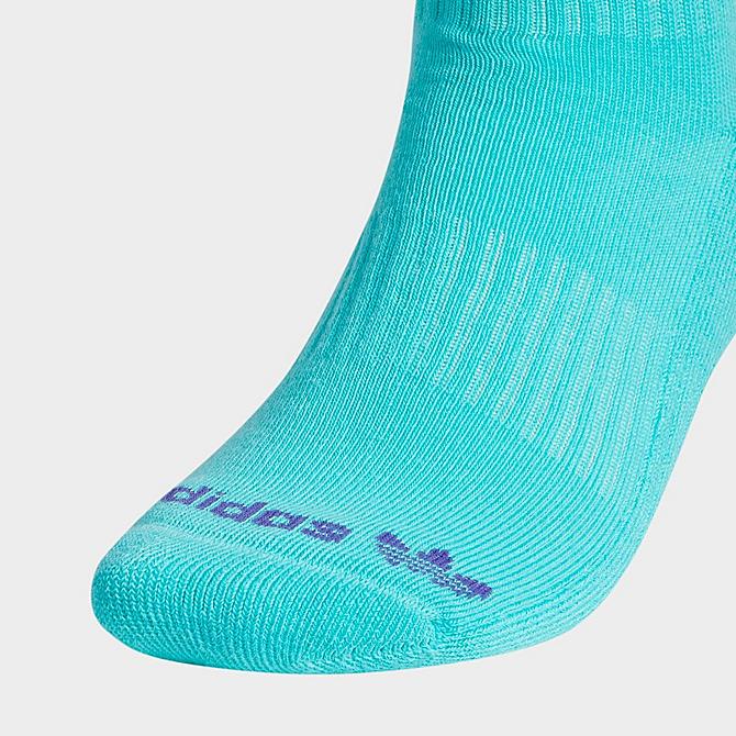 Alternate view of Men's adidas Originals Split Label Crew Socks (3-Pack) in Multi-Color Click to zoom