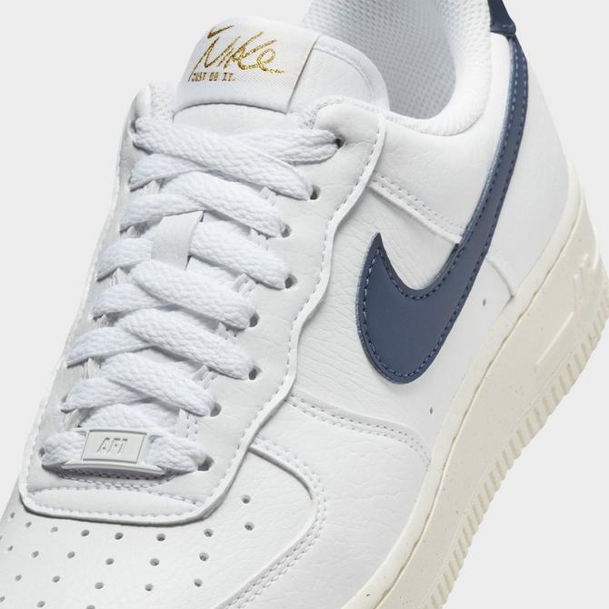 Air force shops 1 07 white metallic gold