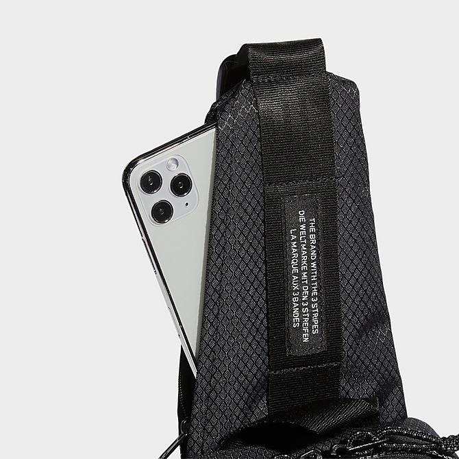 Alternate view of adidas Originals Utility Sling Bag in Black Click to zoom