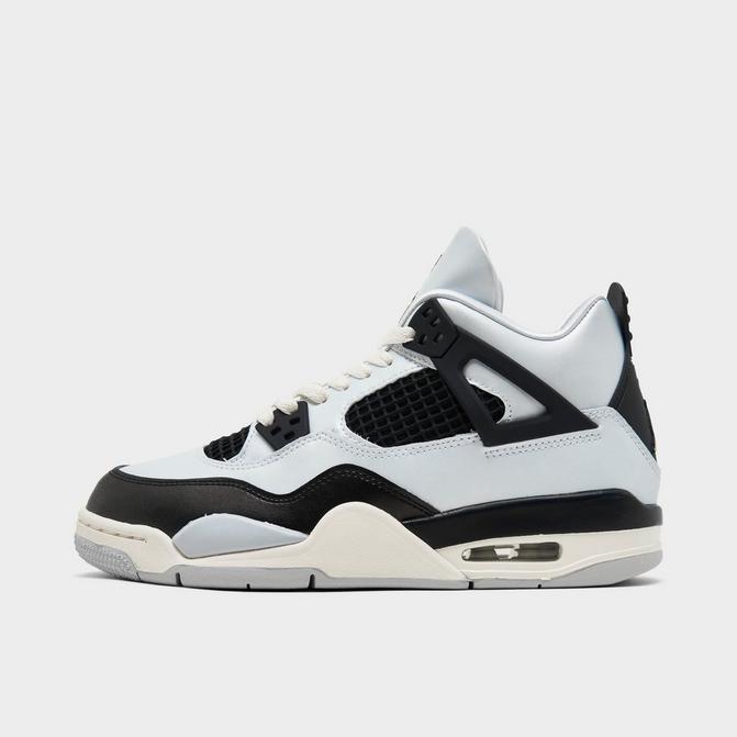 Big Kids Air Jordan Retro 4 Basketball Shoes Finish Line