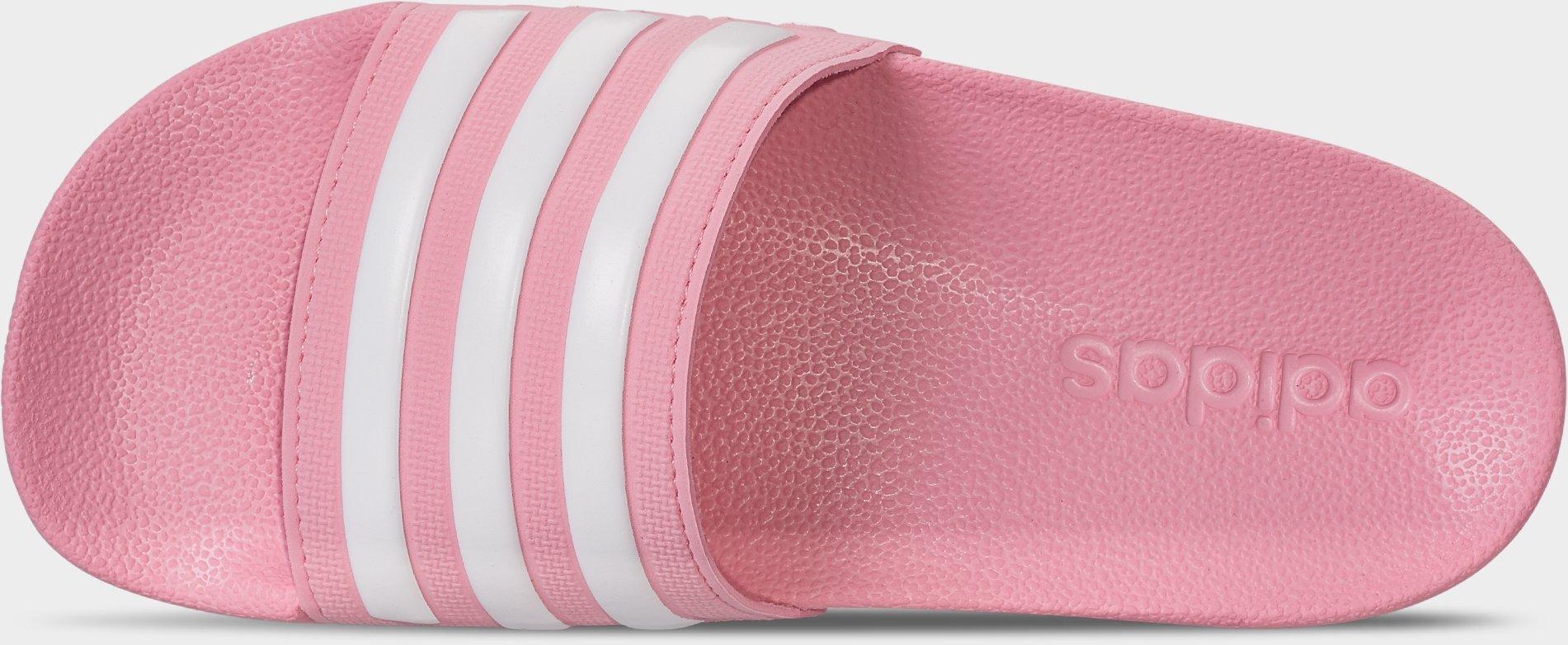 childrens adidas sliders pink
