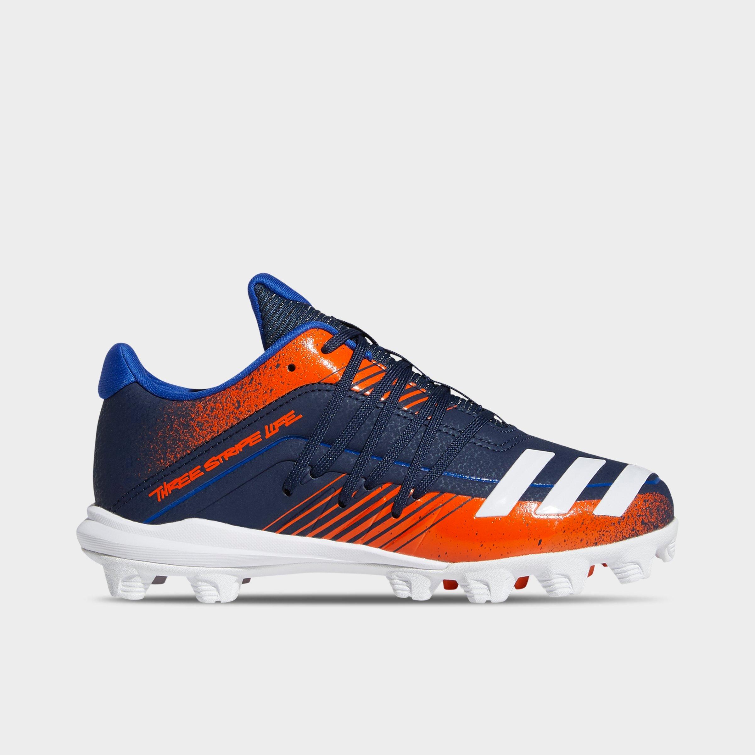 blue adidas baseball cleats