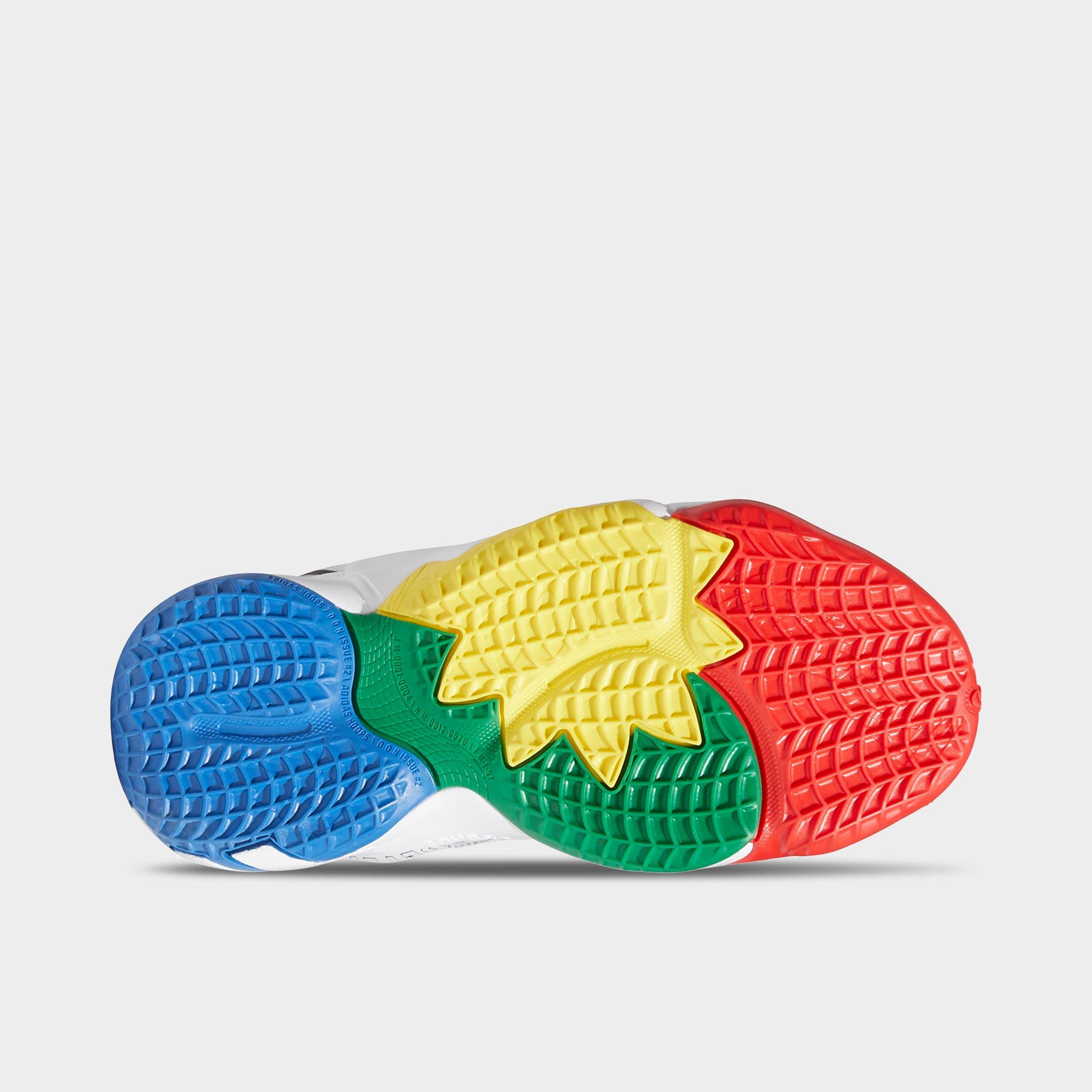 adidas multicolor basketball shoes