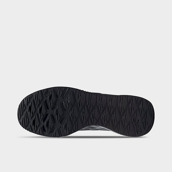Bottom view of Men's Reebok Nanoflex TR Training Shoes in Core Black/True Grey 8/Core Black Click to zoom
