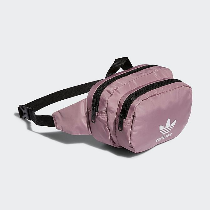 Back view of adidas Originals Sport Waist Pack in Light Purple Click to zoom