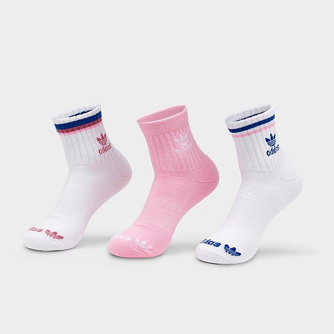 Women's adidas Originals OG Cosmic Quarter Socks (3-Pack)| Finish Line