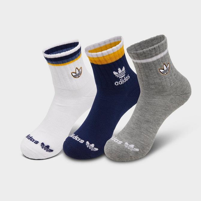 adidas Cushioned 3.0 Men's Quarter Ankle Socks - 3 Pack - Free