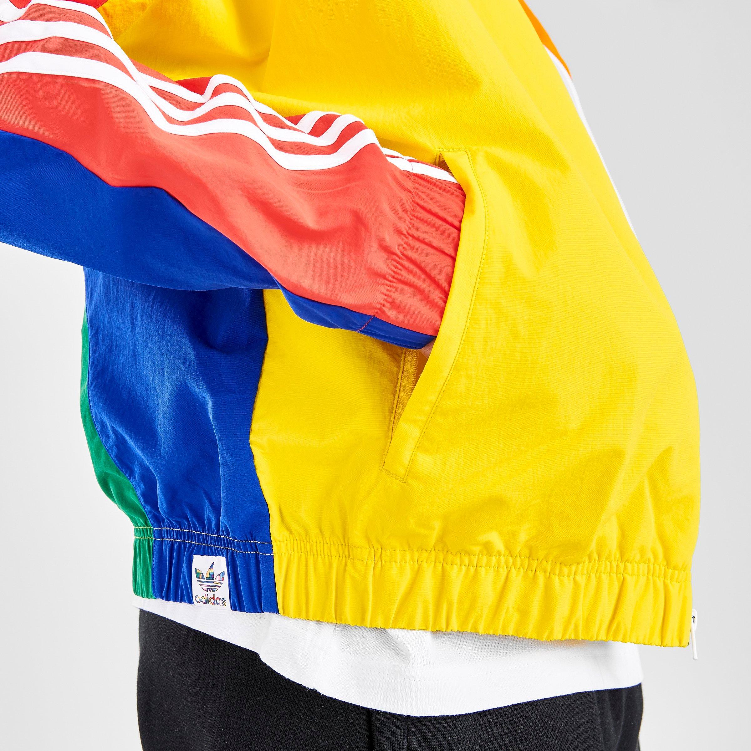 pride off center jacket adidas