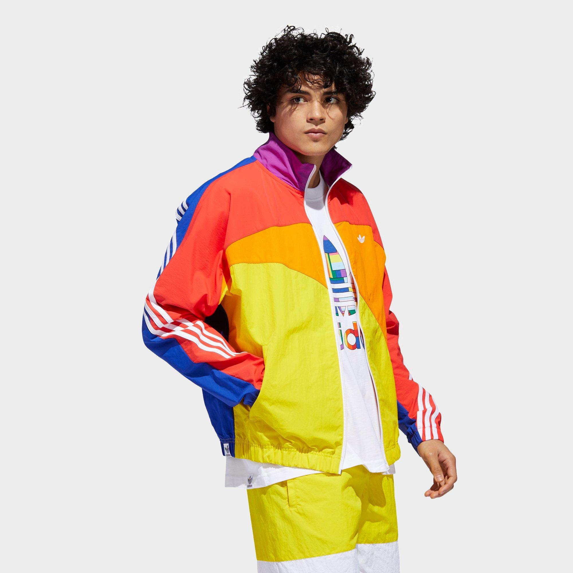 adidas colorful jacket