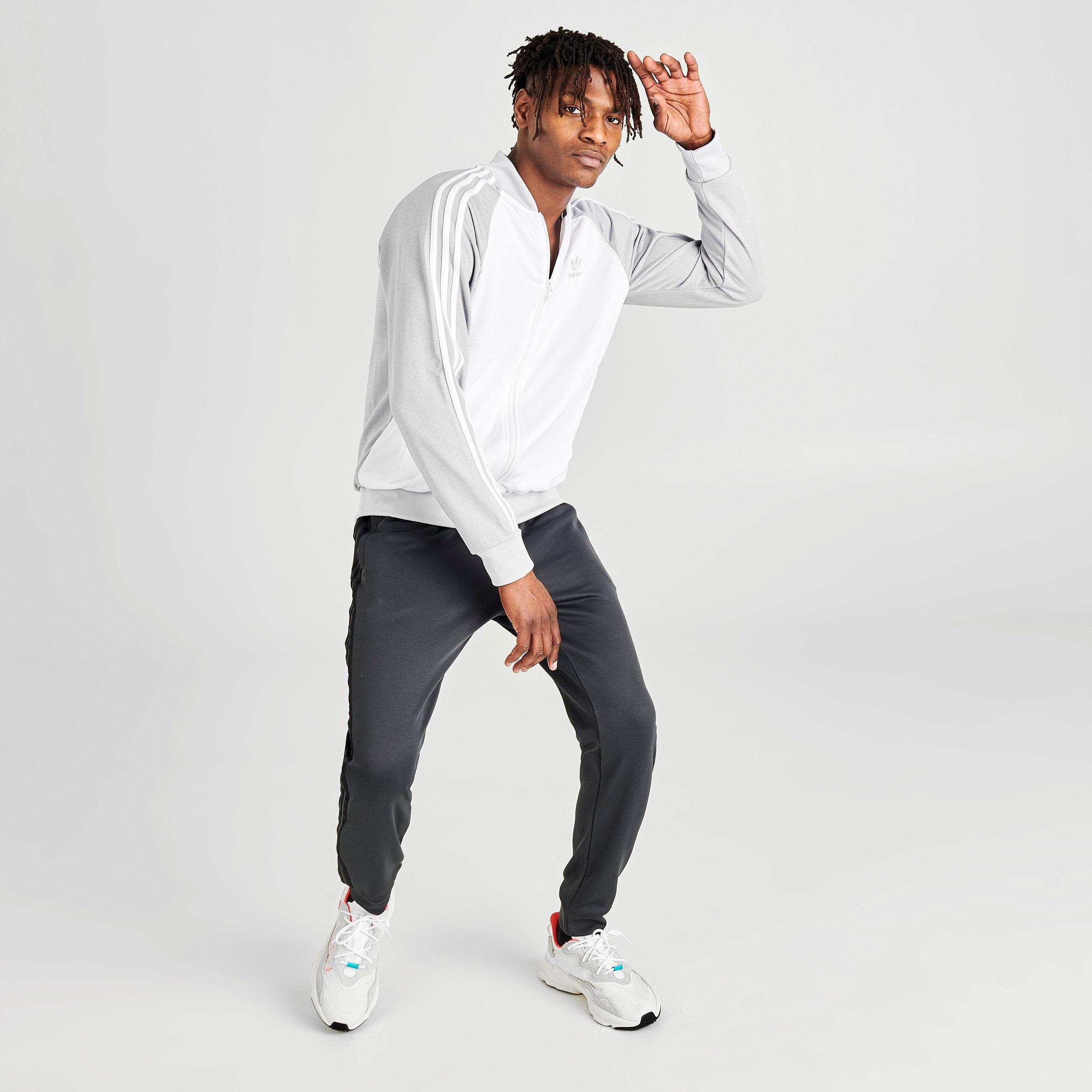 adidas track pants and jacket