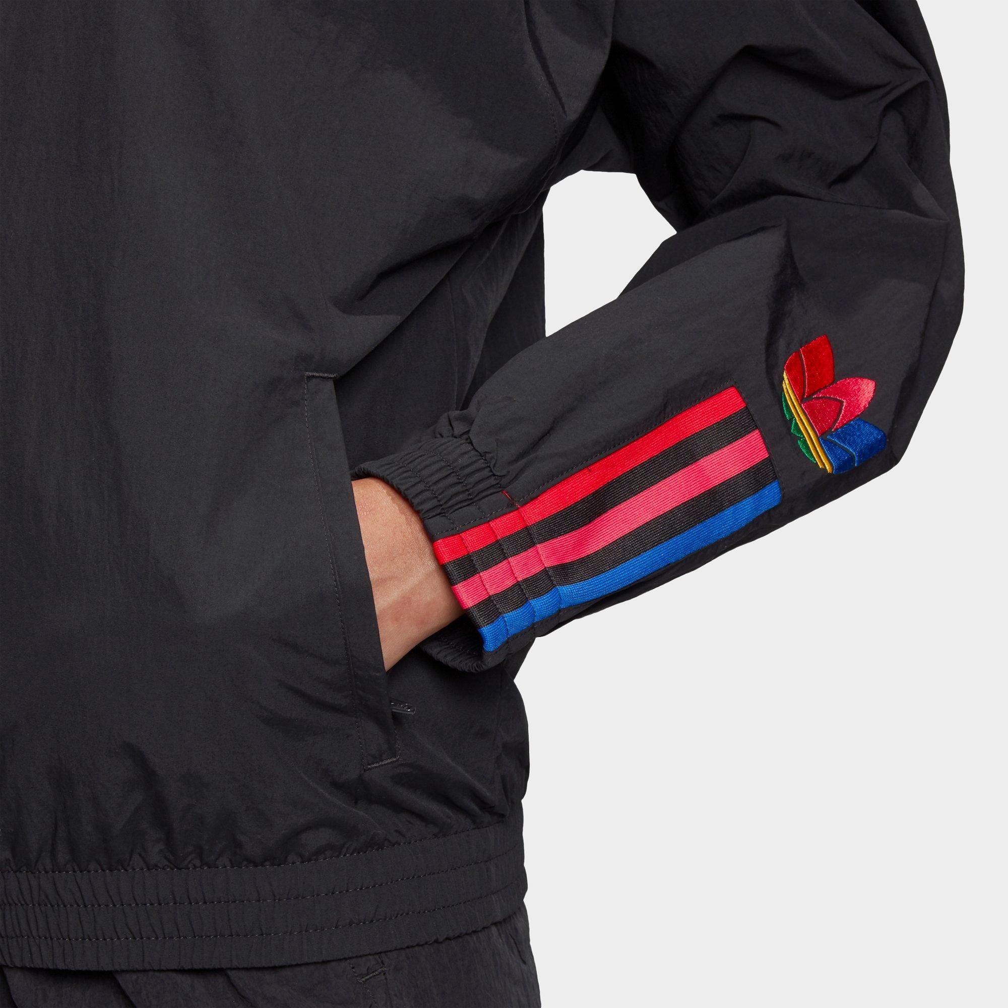 adidas multicolor track jacket