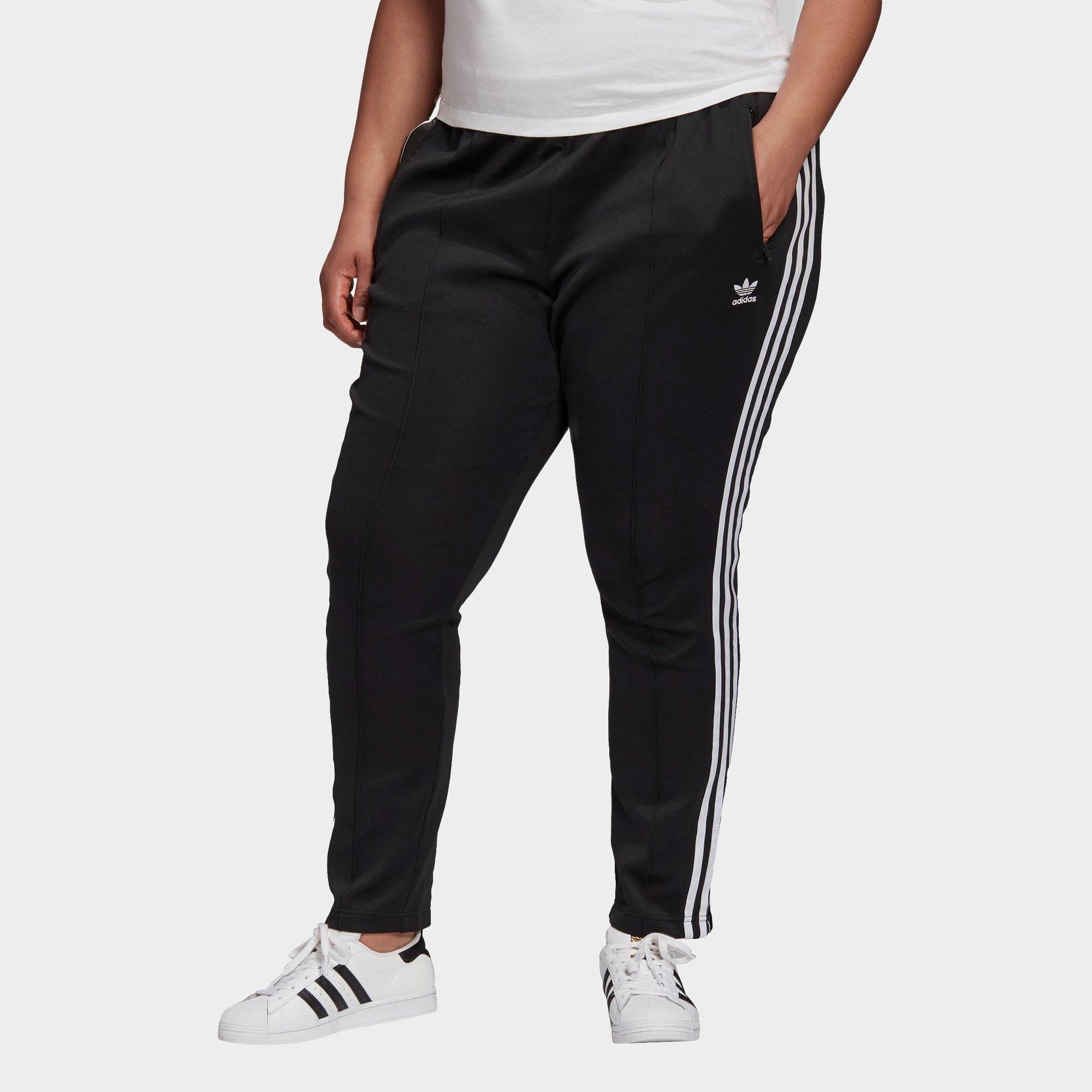 plus size adidas track pants