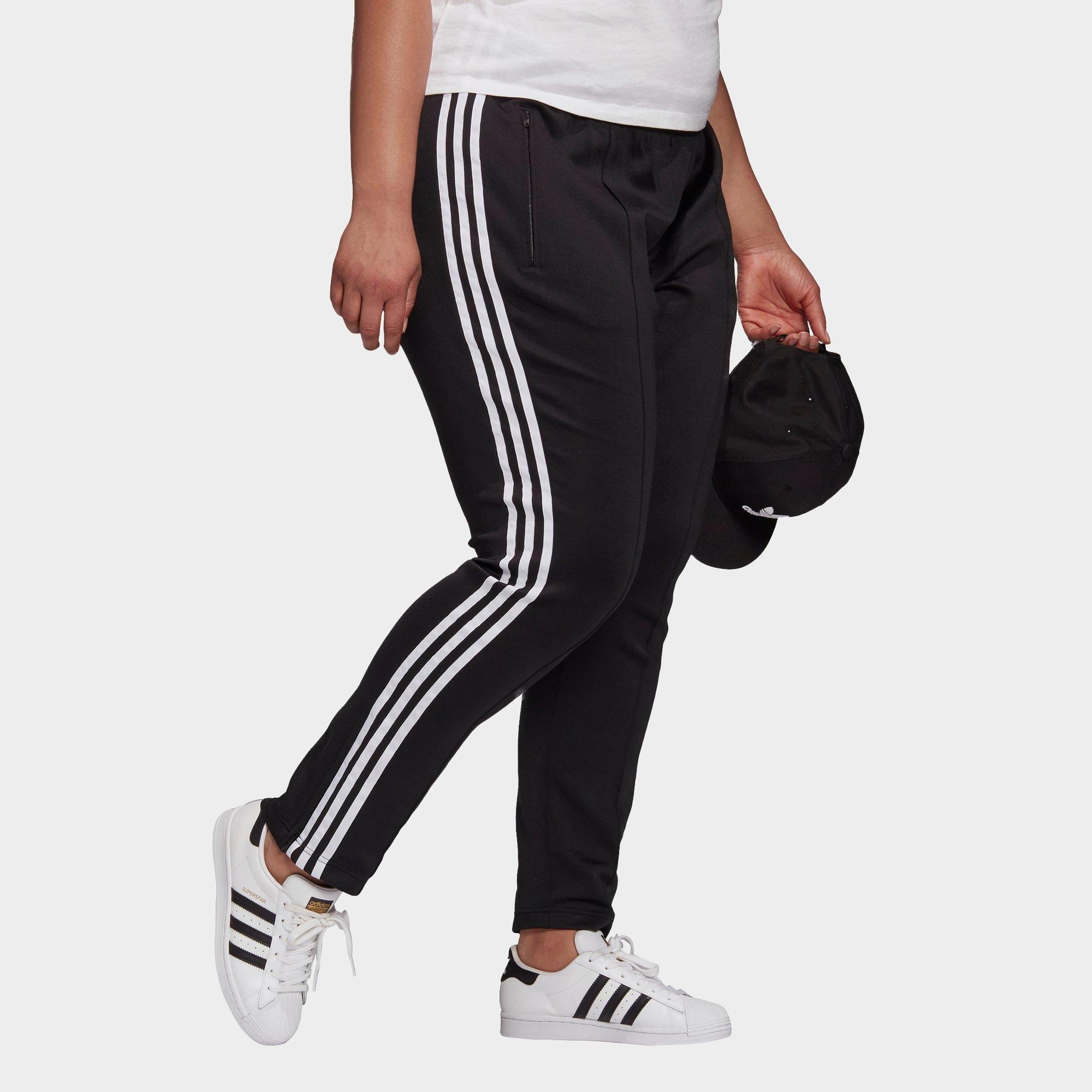 plus size adidas track pants