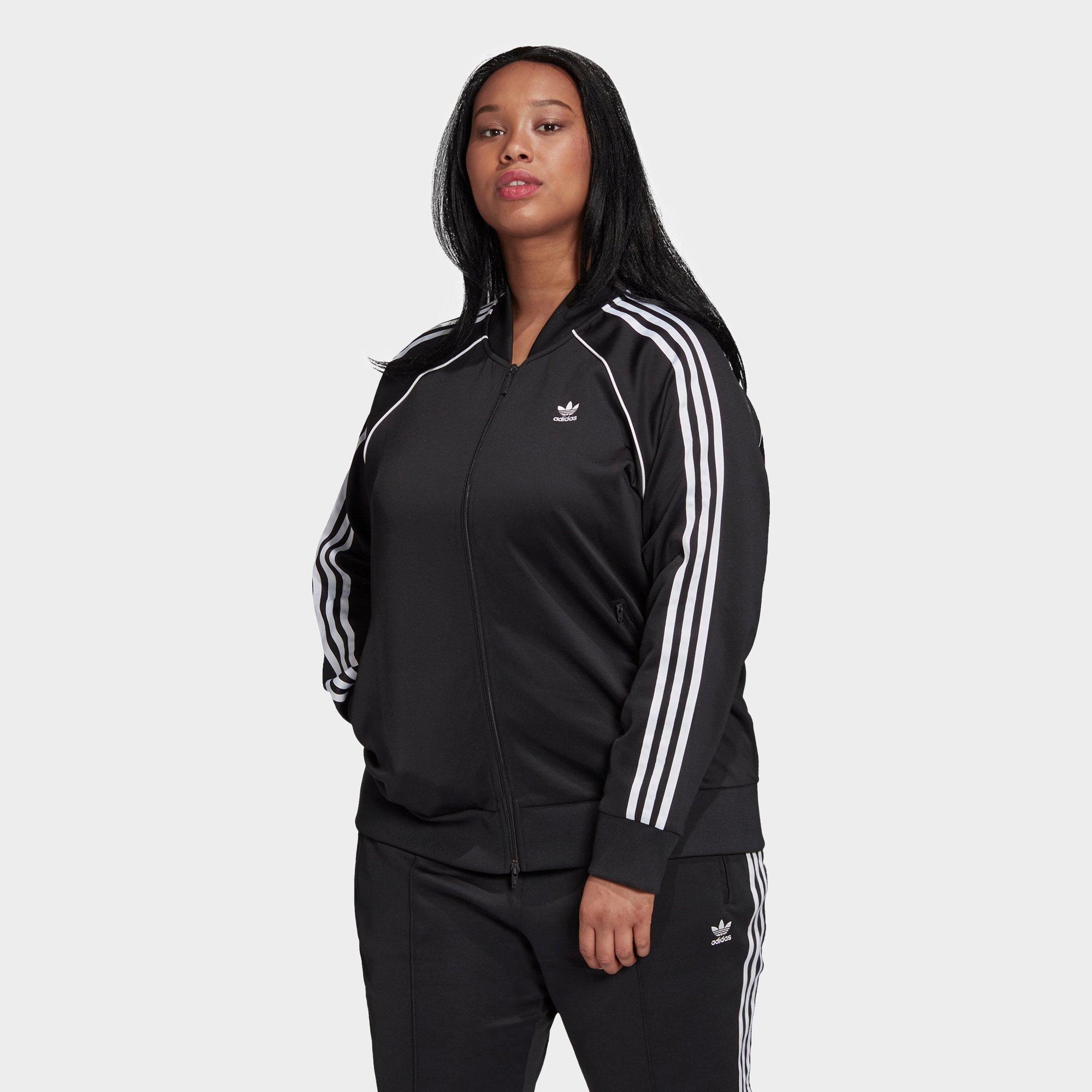 adidas women's plus size jackets