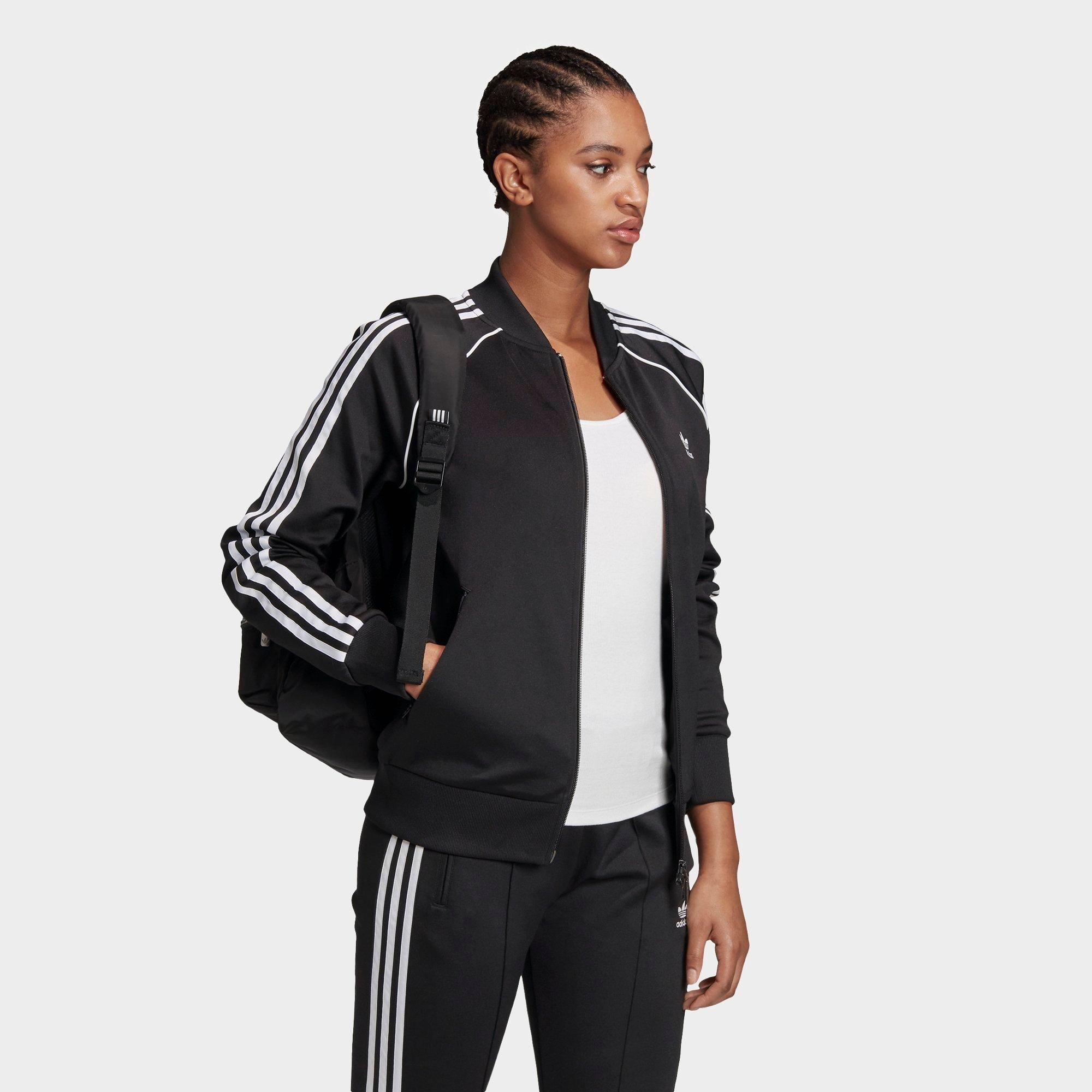 adidas 3 stripe jacket womens