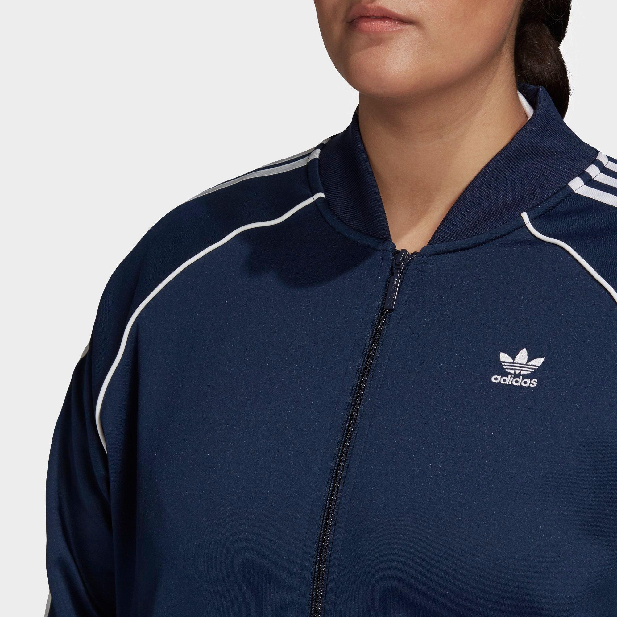 adidas navy sst tracksuit top