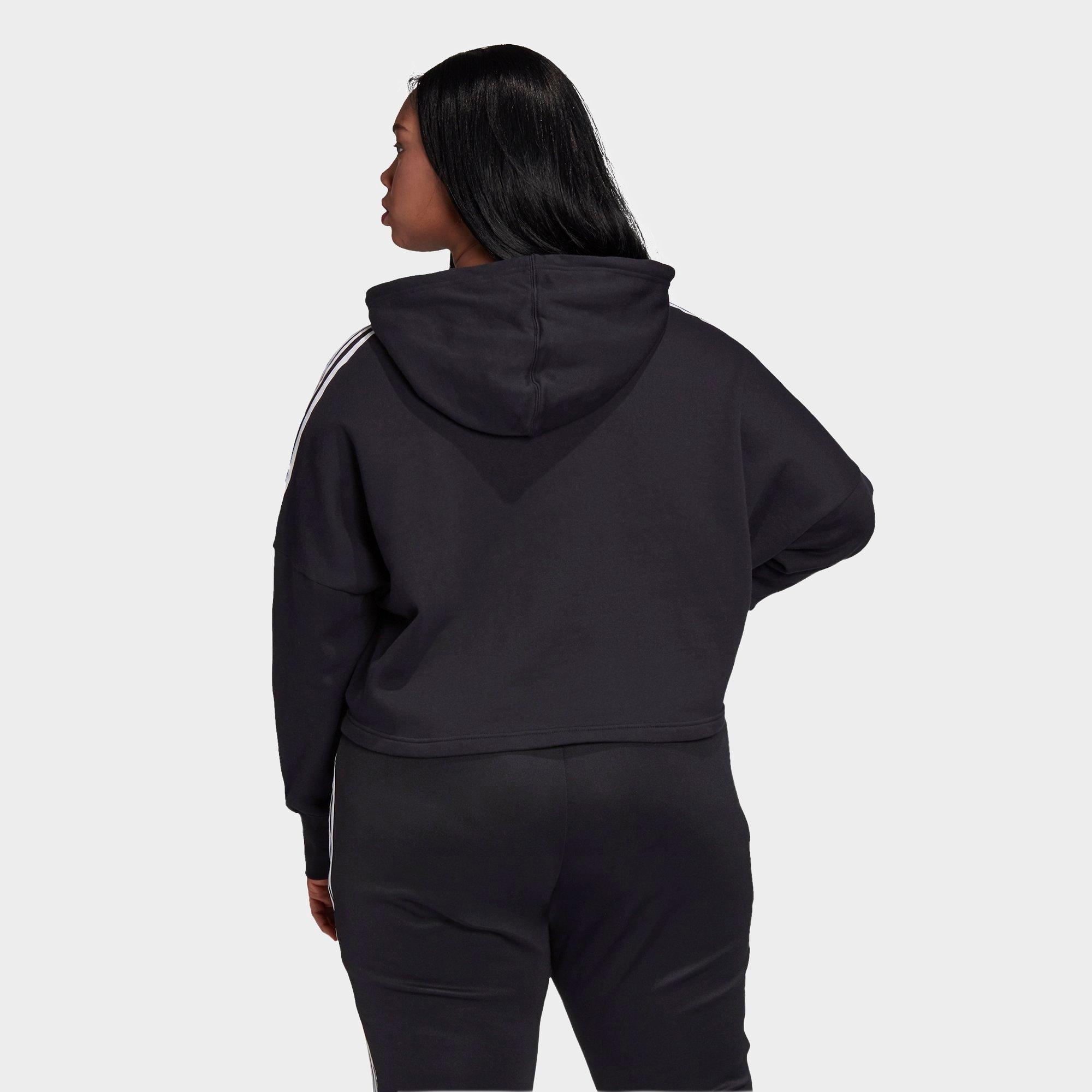 adidas hoodie women's plus size