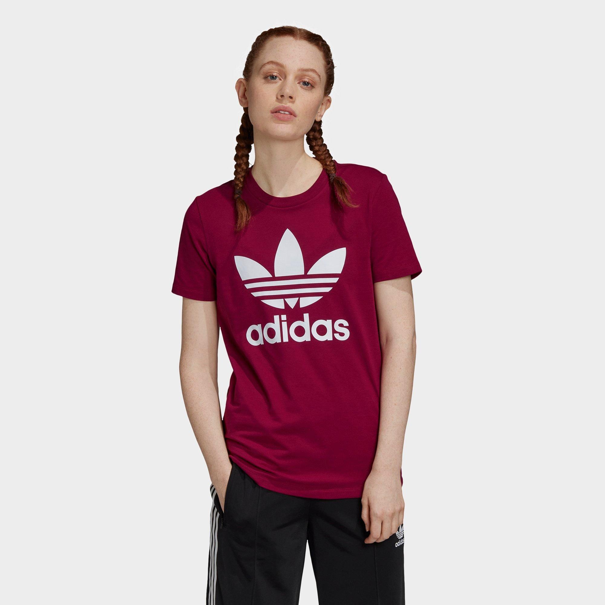 ladies adidas trefoil t shirt