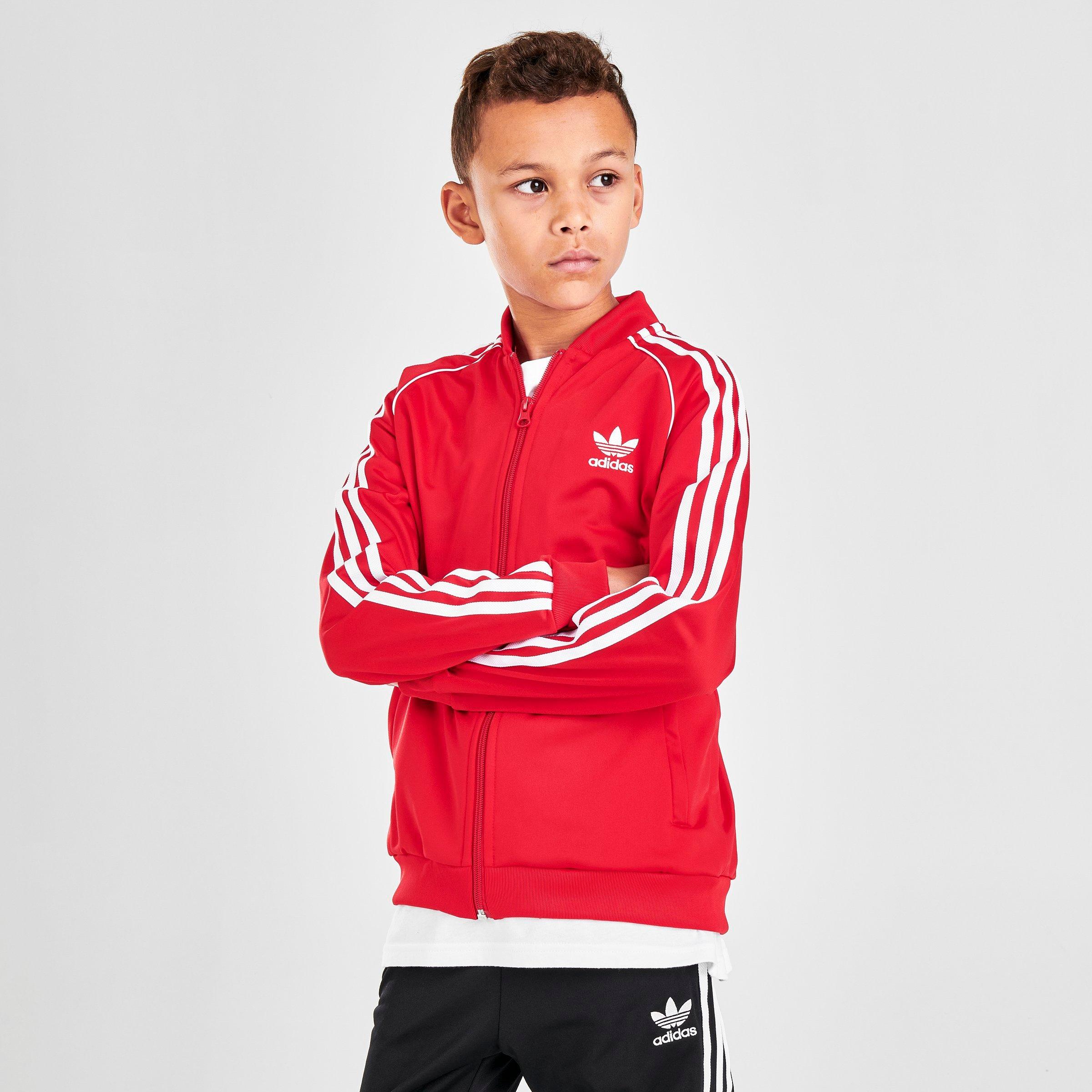 adidas trefoil track jacket