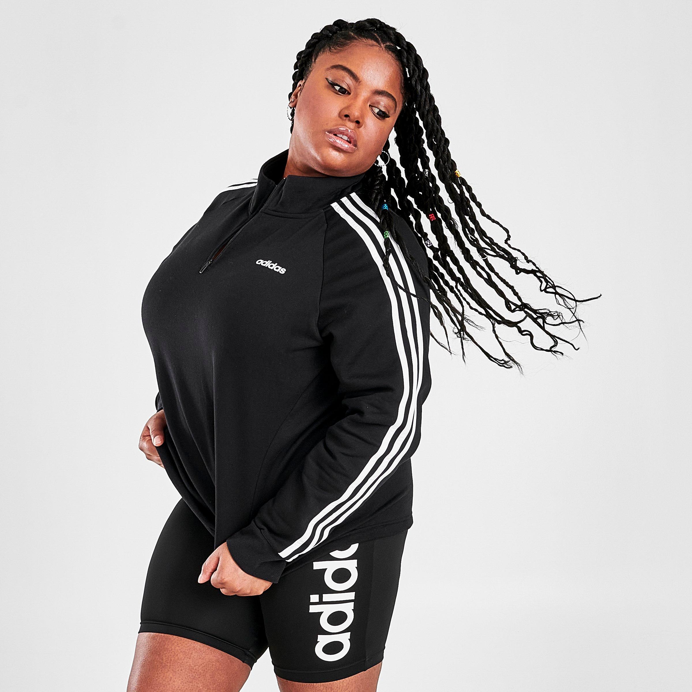 womens adidas quarter zip