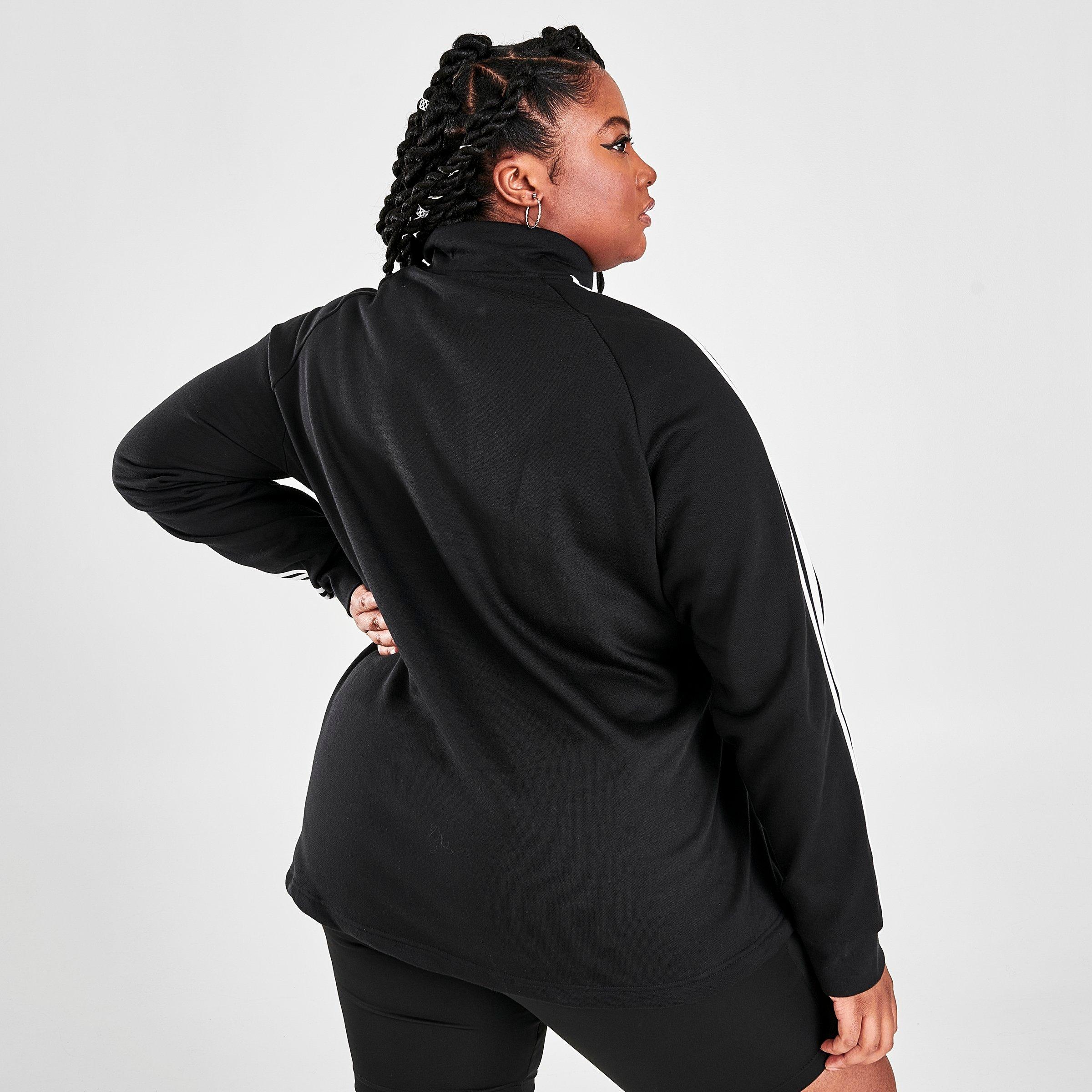 plus size adidas track jacket