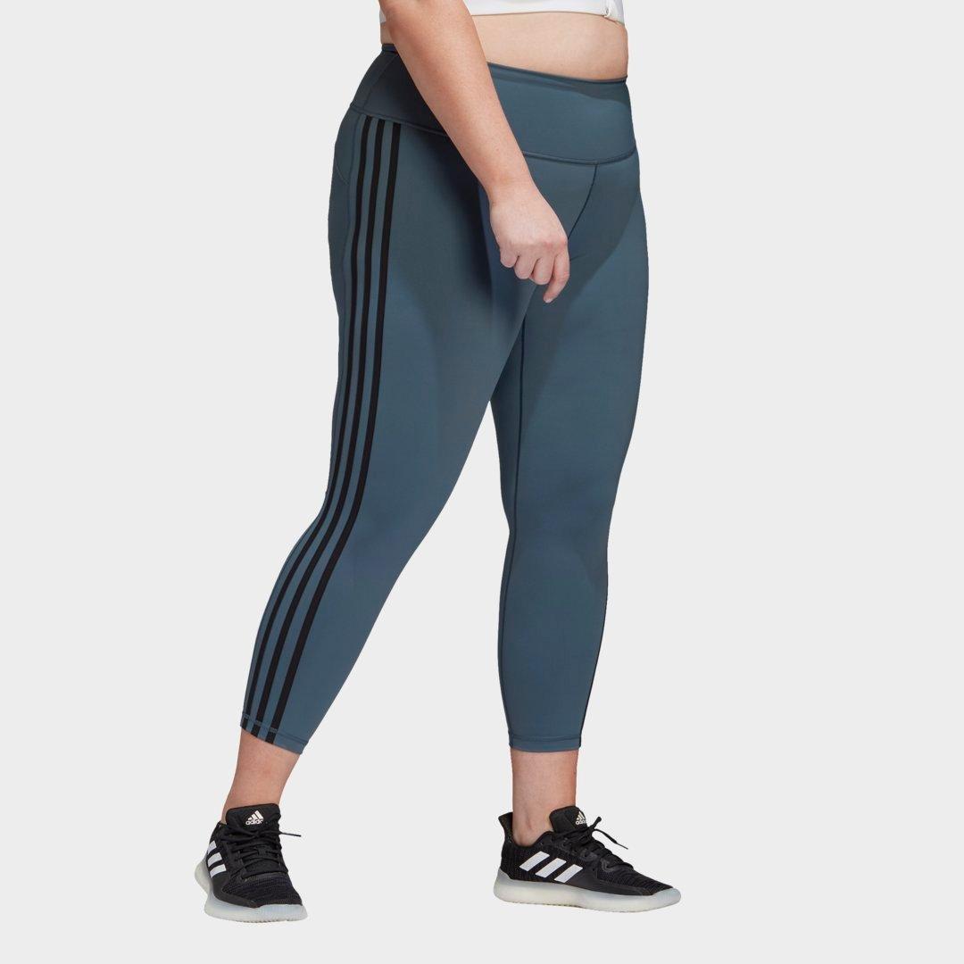 adidas 3 stripe leggings plus size