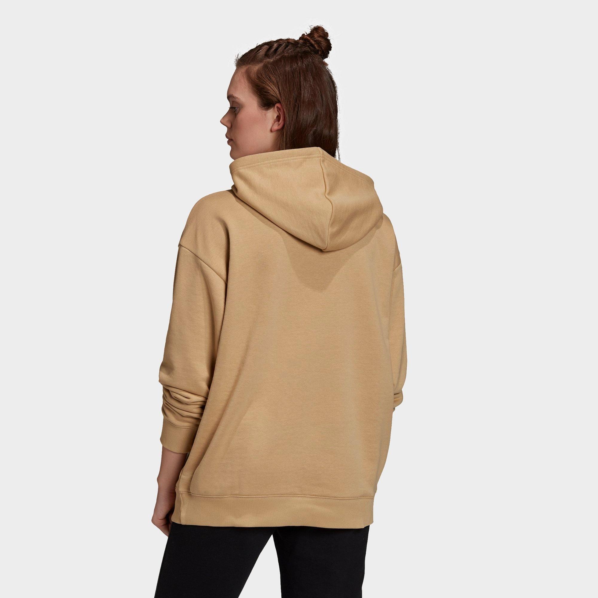 adidas trefoil hoodie linen