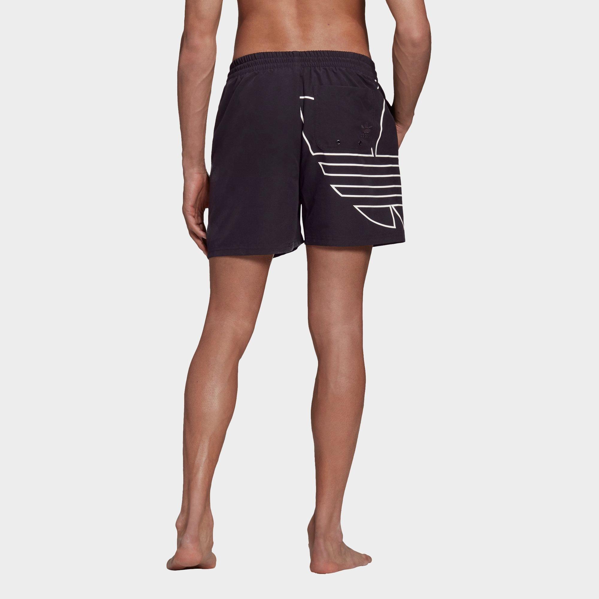 adidas originals california swim shorts black