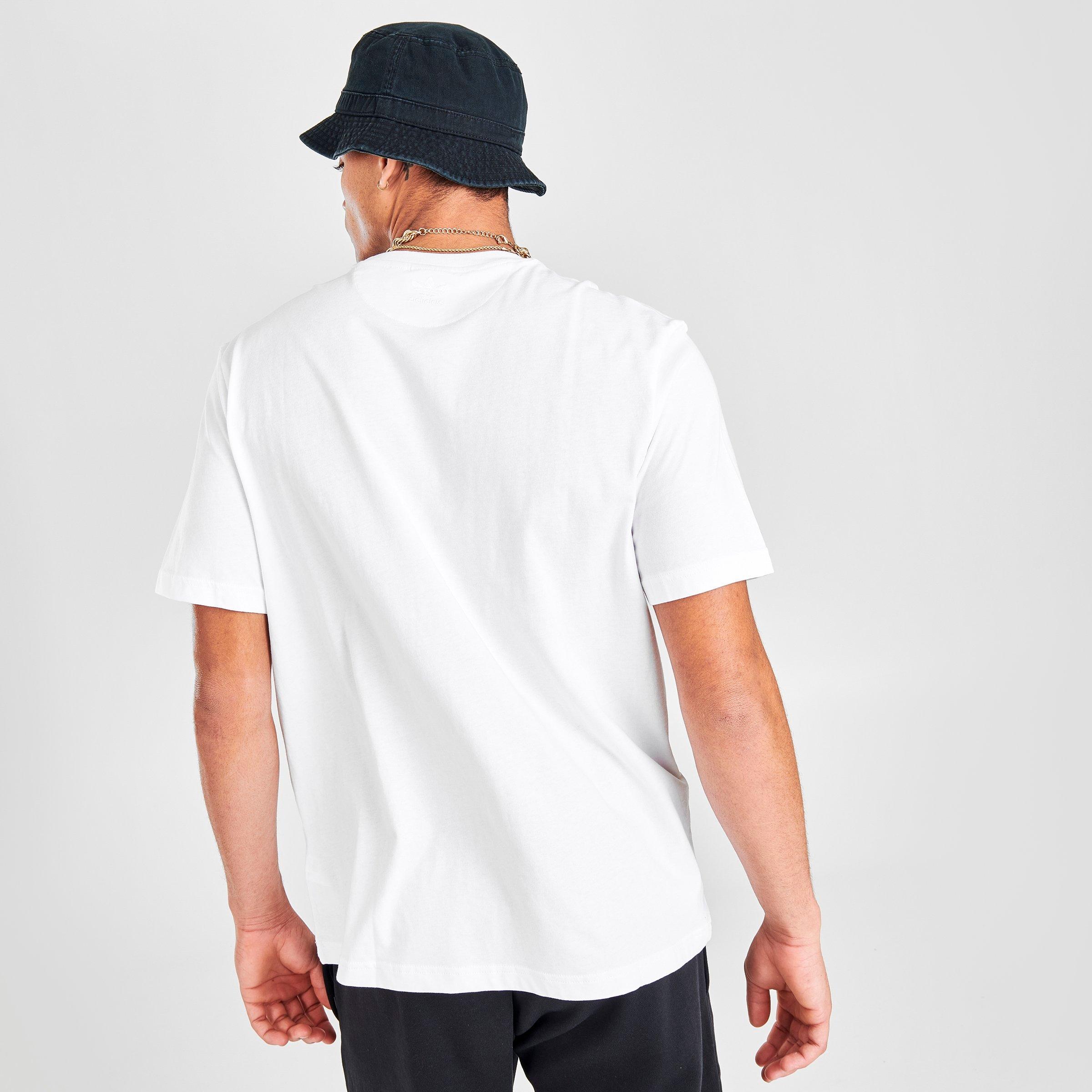 3d trefoil graphic crewneck sweatshirt