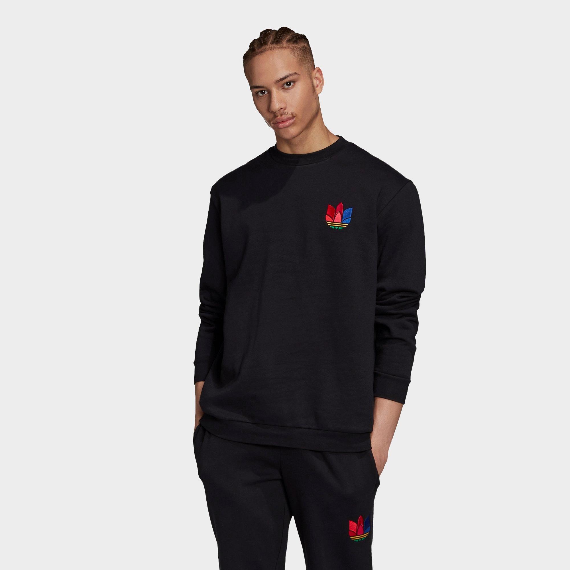 men's adidas originals graphic crew sweatshirt