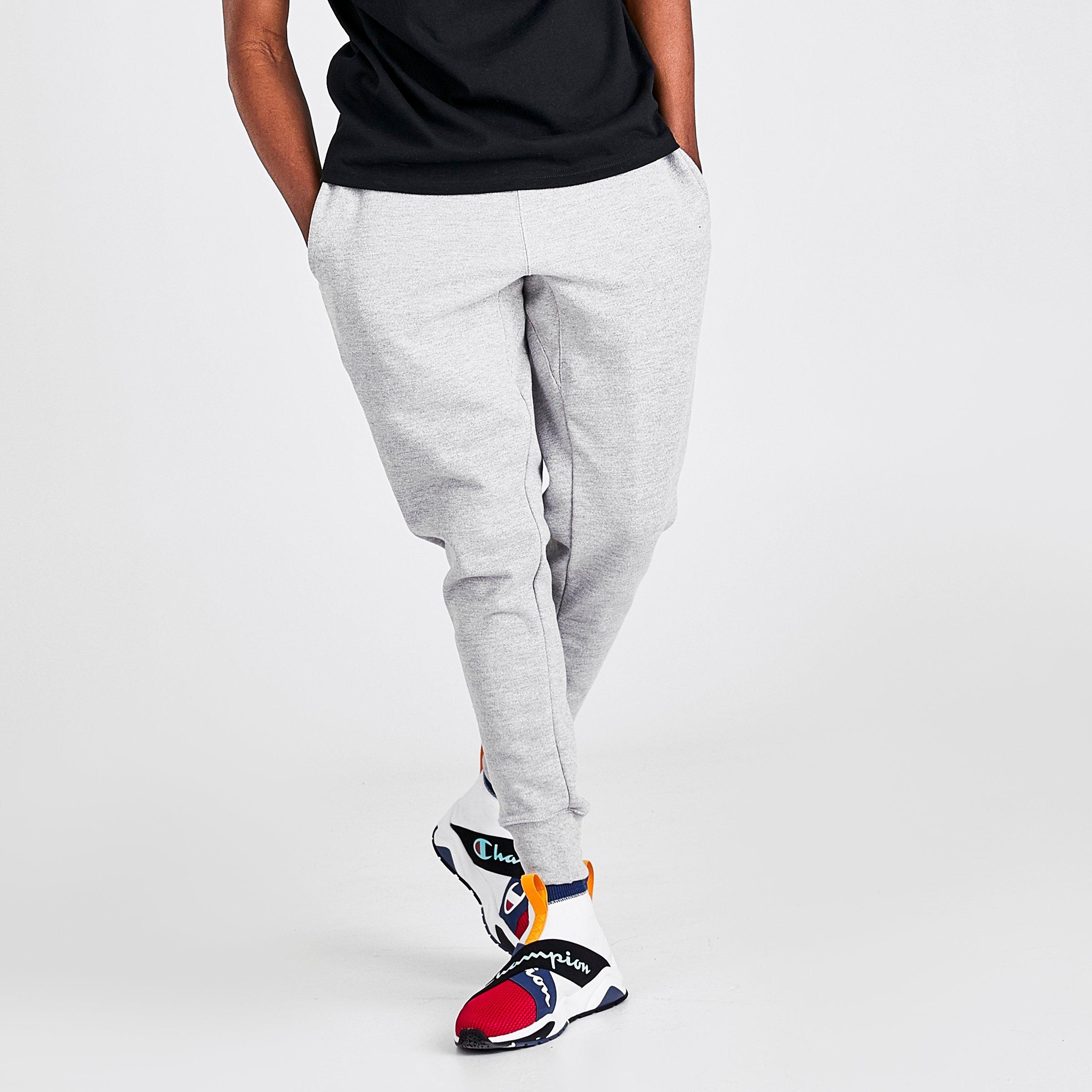 champion grey joggers mens