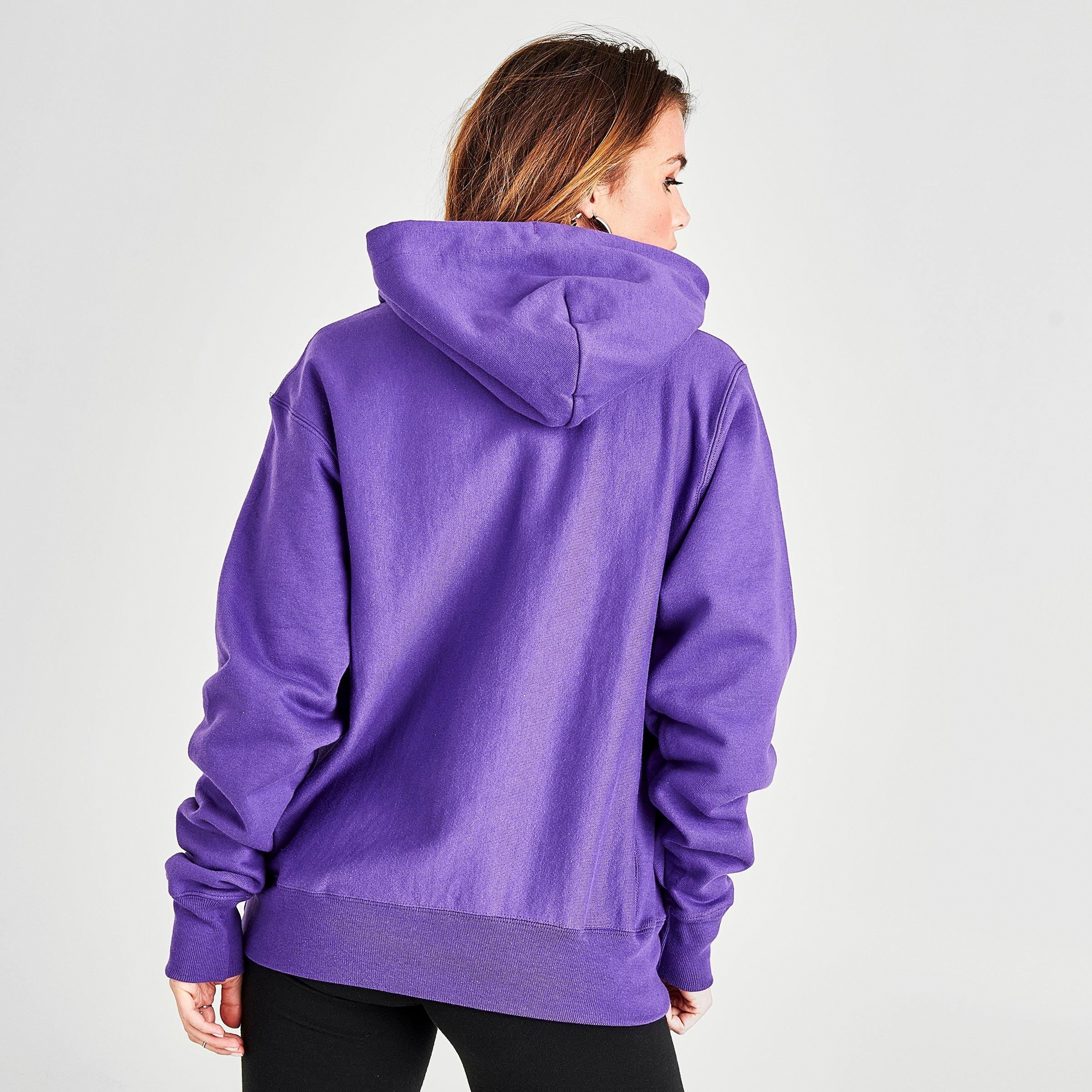 champion reverse weave hoodie lilac