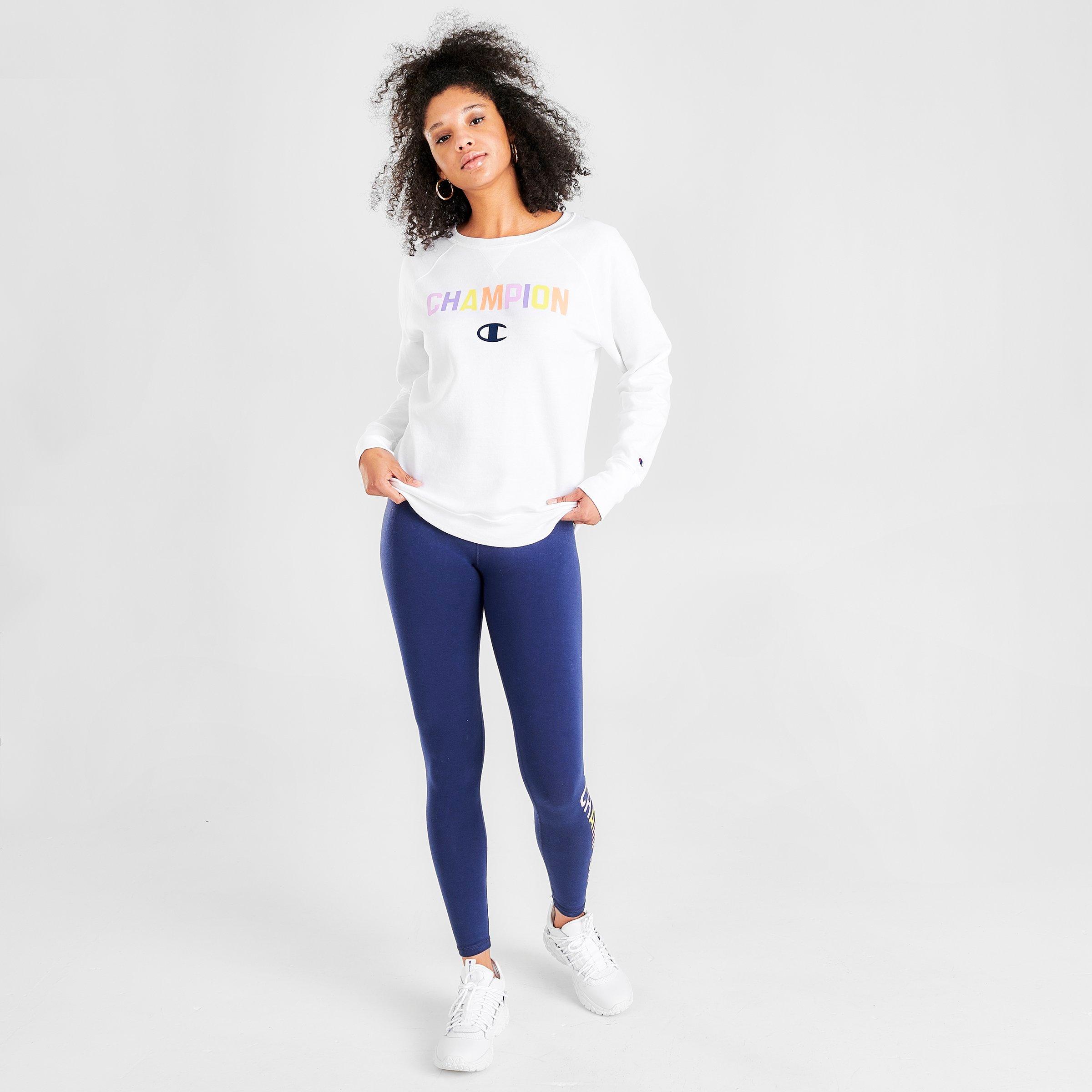 womens blue champion sweatshirt