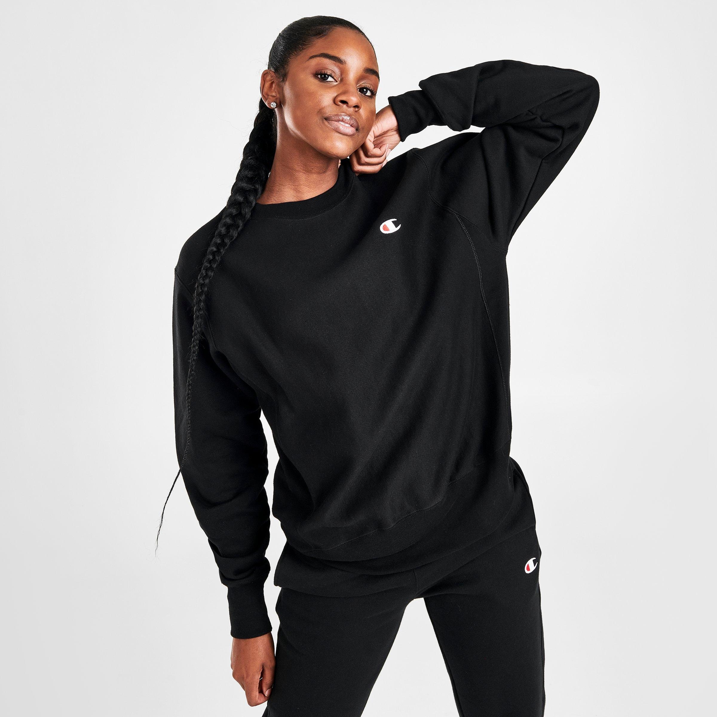 champion crew necks women's