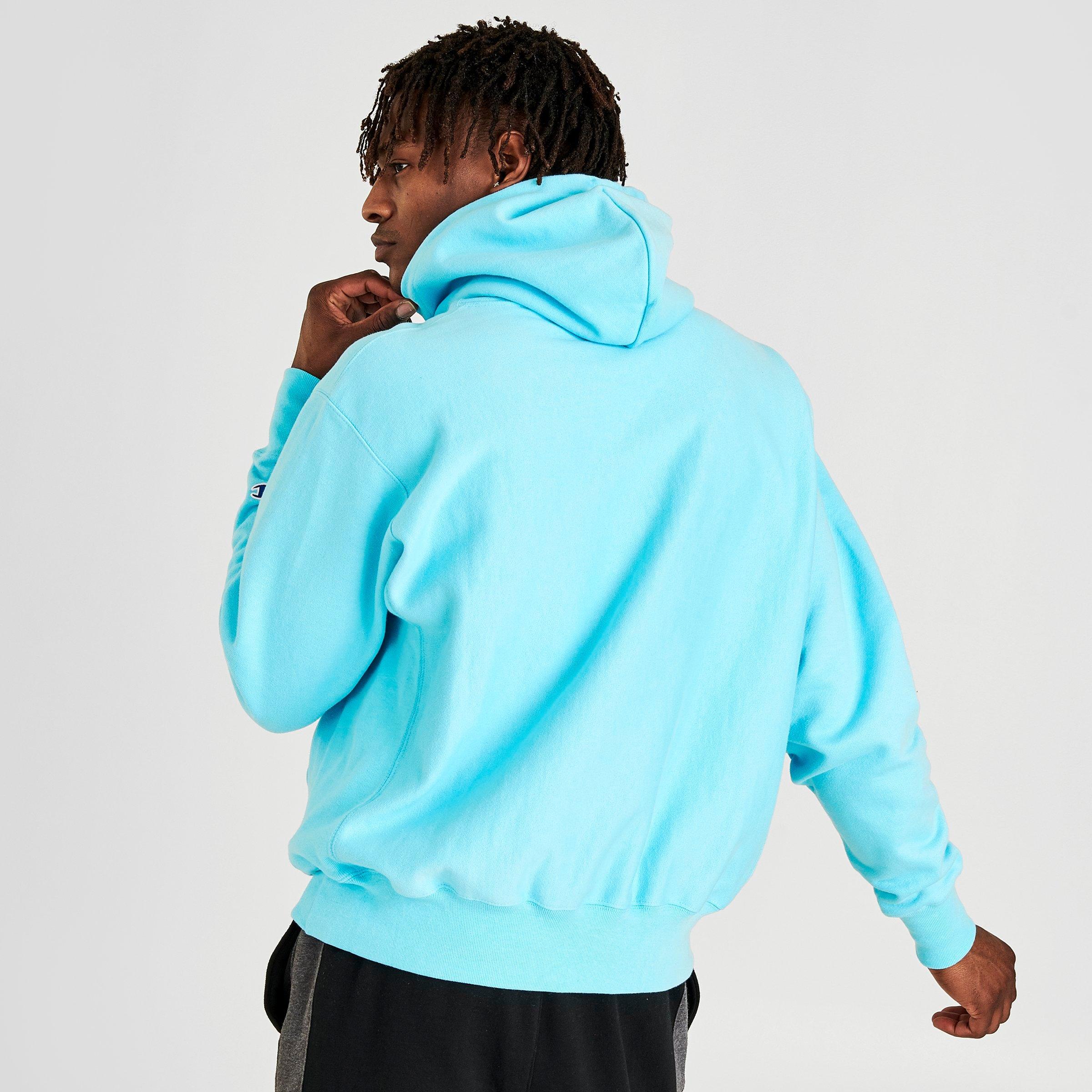 champion hoodie blue