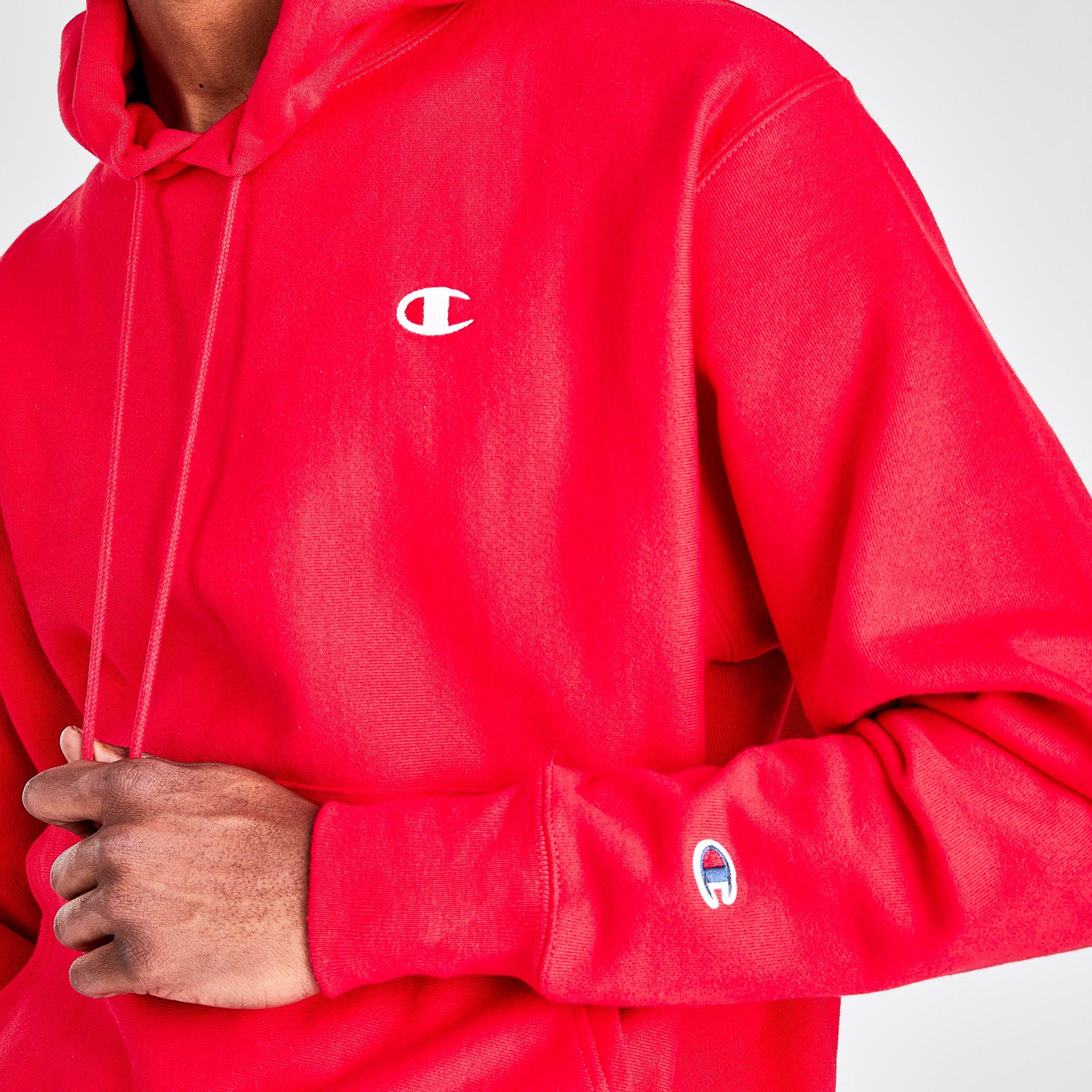 red champion hoodie big c