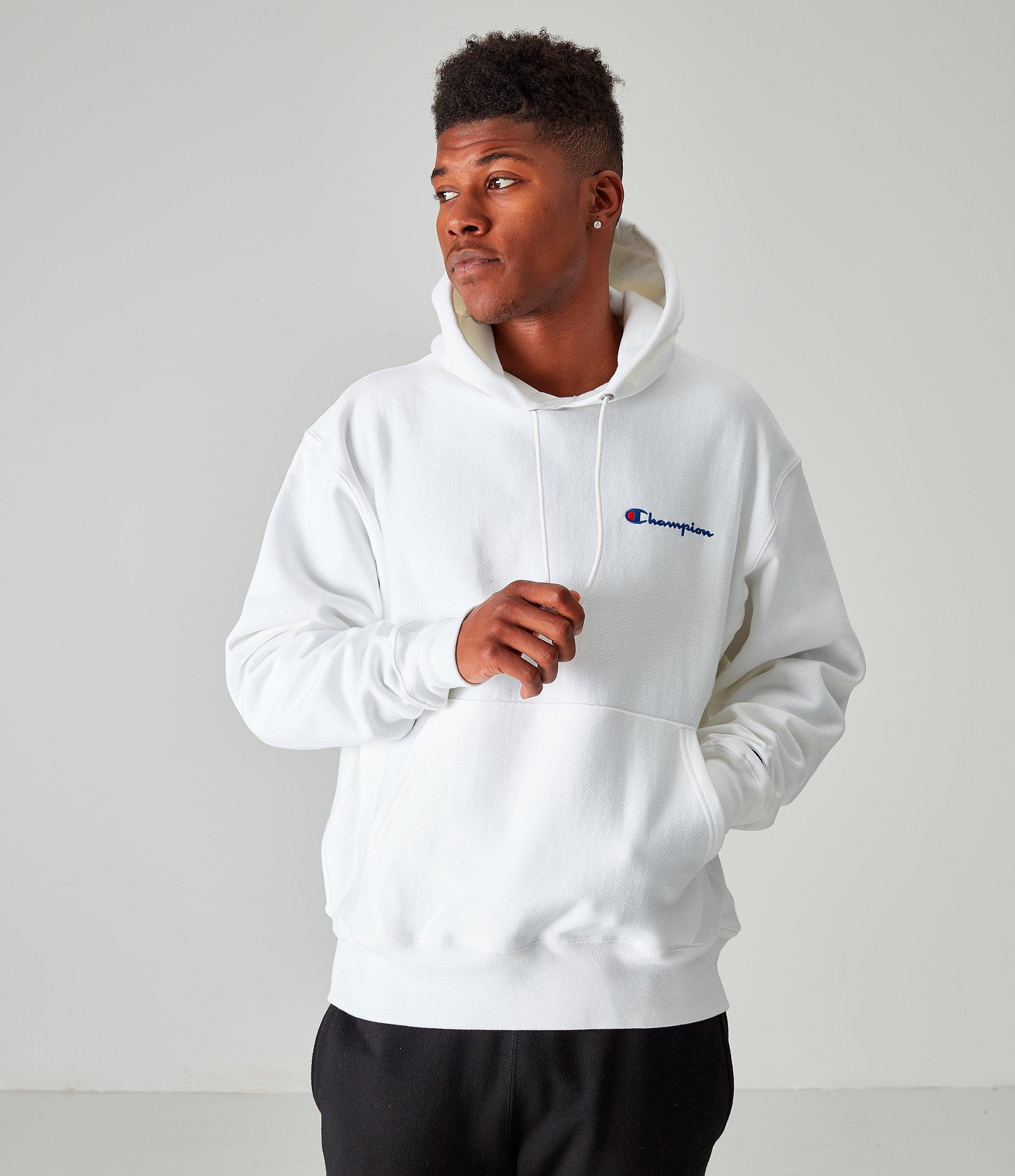 champion reverse weave hooded sweatshirt