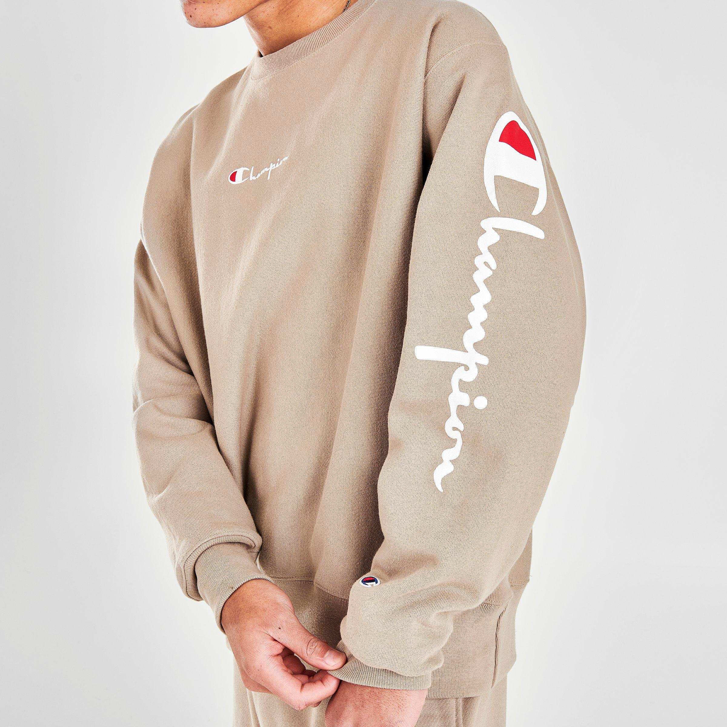 men's champion reverse weave crewneck sweatshirt