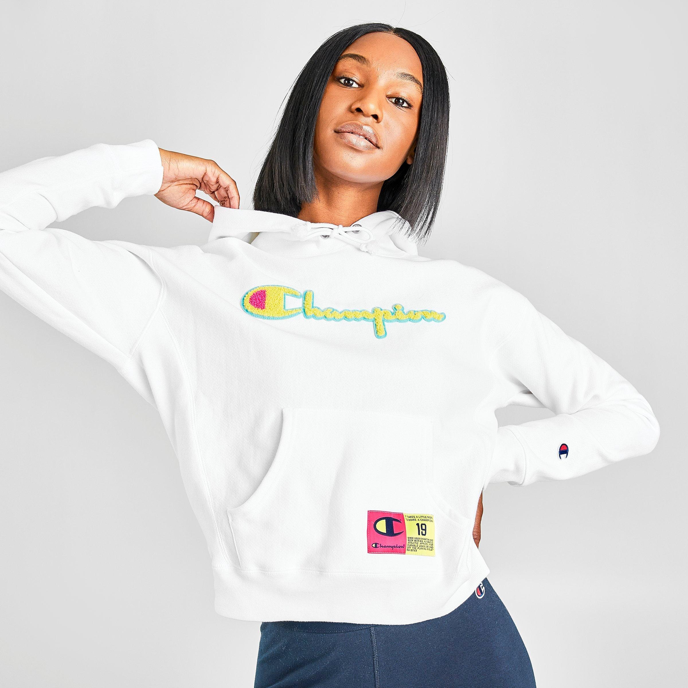 champion sweatsuit womens white