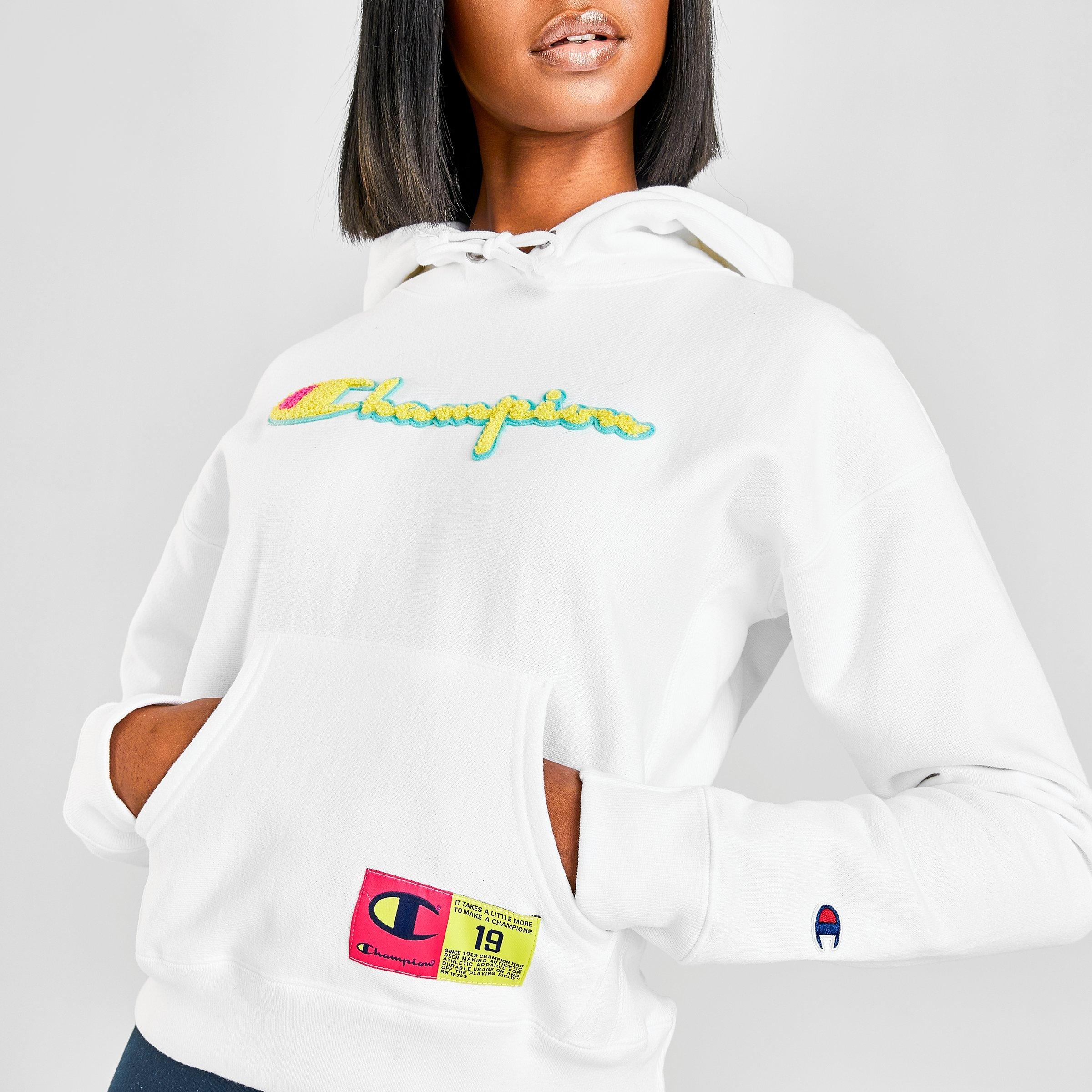 colorful champion hoodie