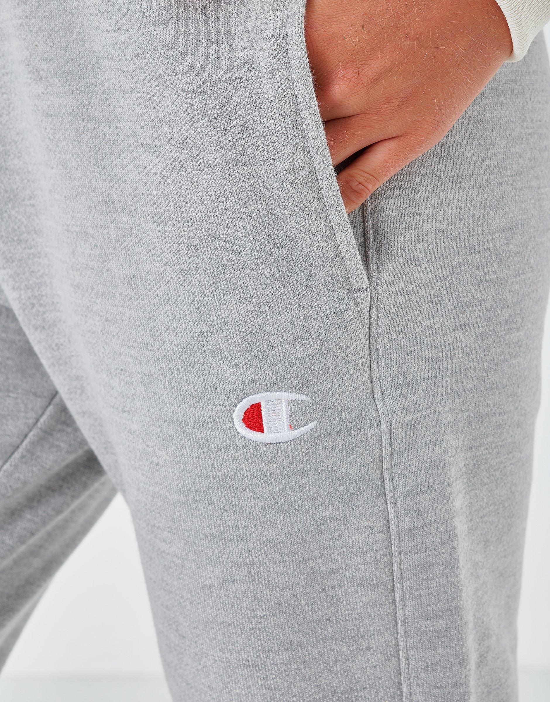 gray champion sweatpants womens