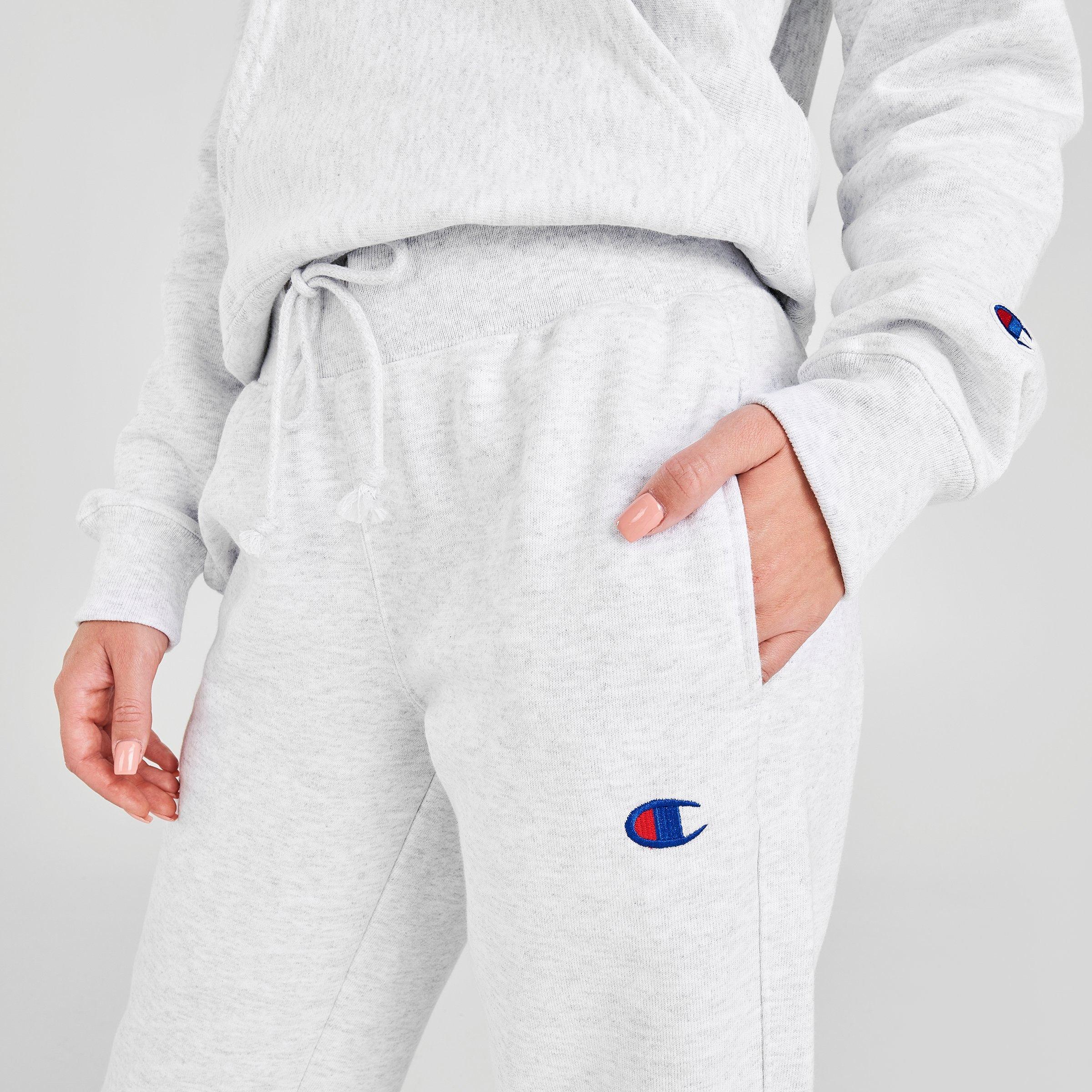Women S Champion Reverse Weave Small Logo Jogger Sweatpants Finish Line