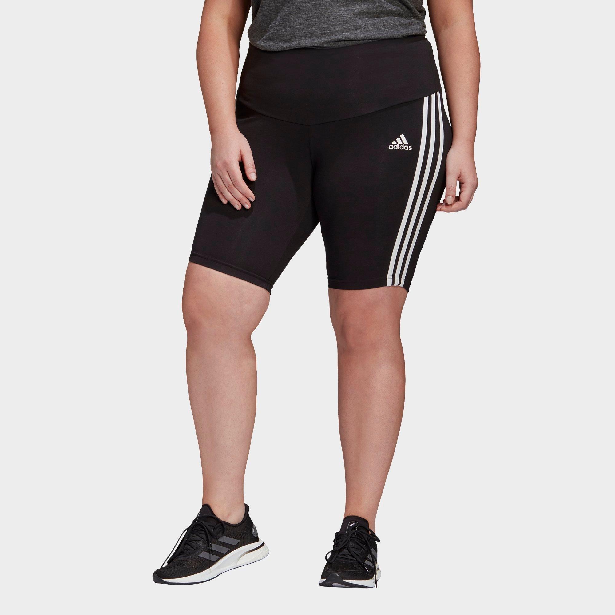 adidas 3 stripe bike shorts
