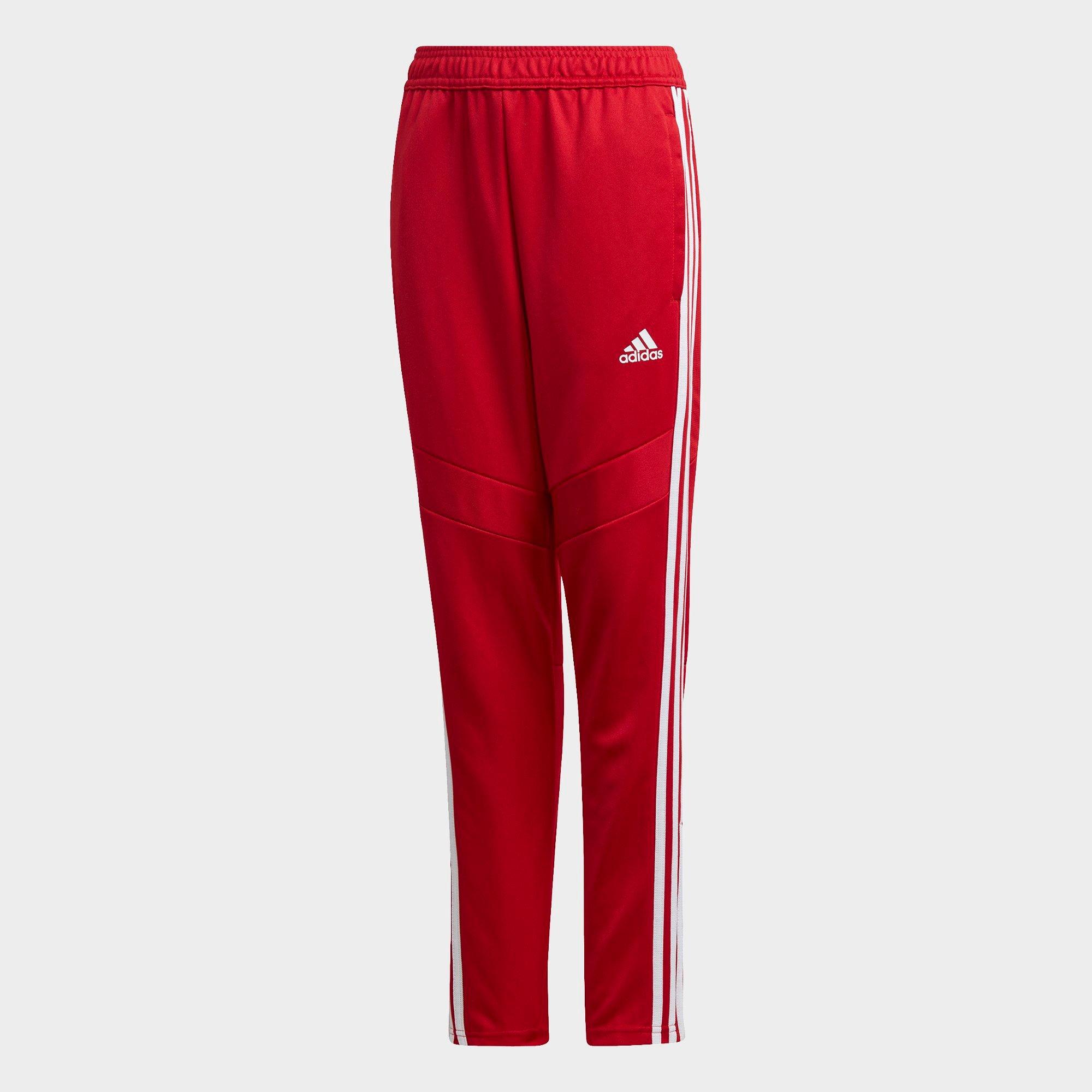 boys red adidas pants