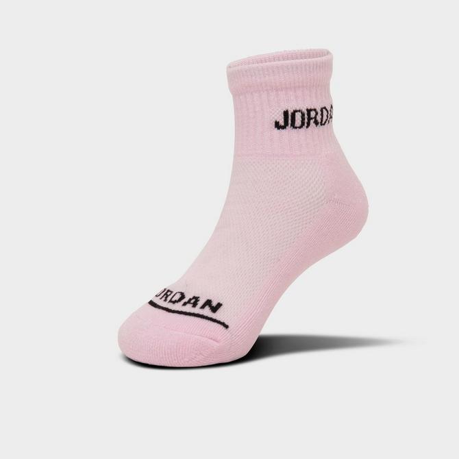 Jordan GIRLS LEGEND CREW 6 PACK - Calcetines de deporte - pink foam/rosa 